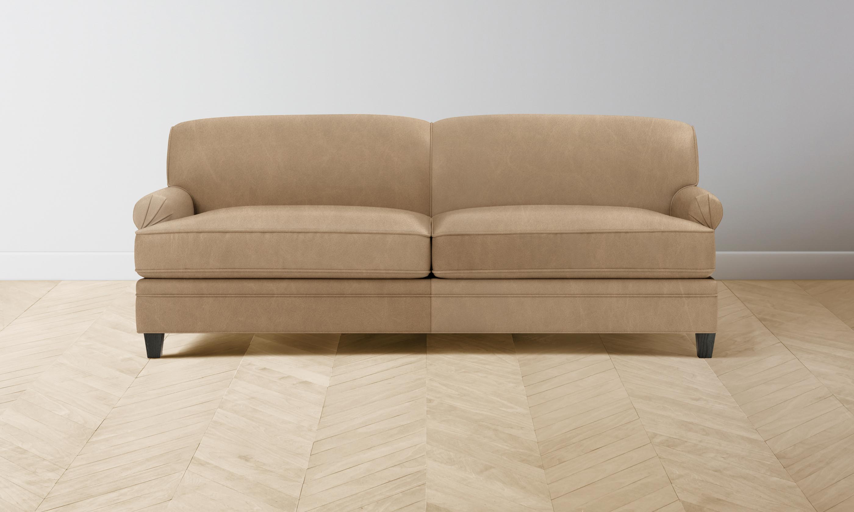 The Carmine Sofa - Tuscan Leather Camel - Image 4