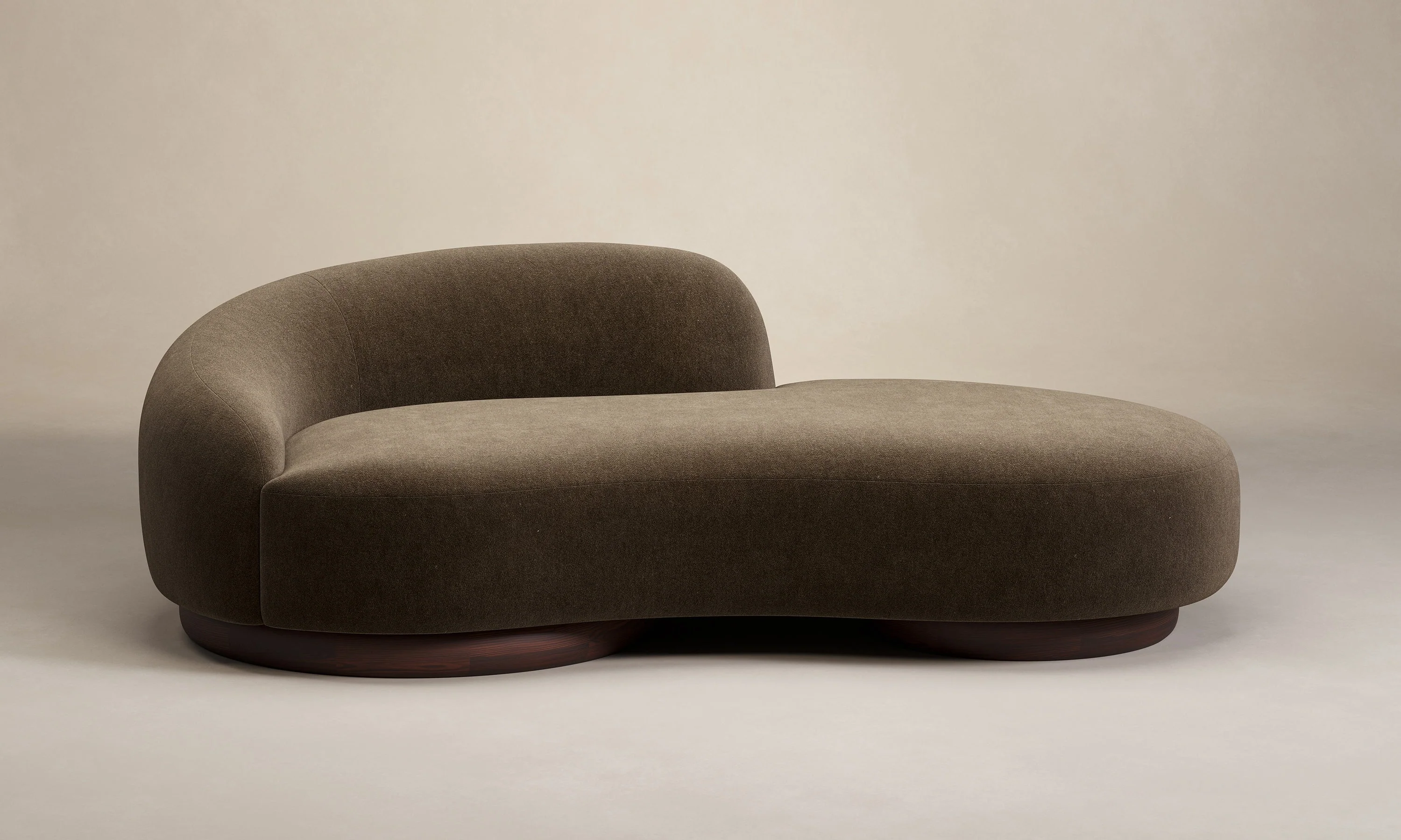 The Celine Sofa - Performance Velvet Bark - Image 2