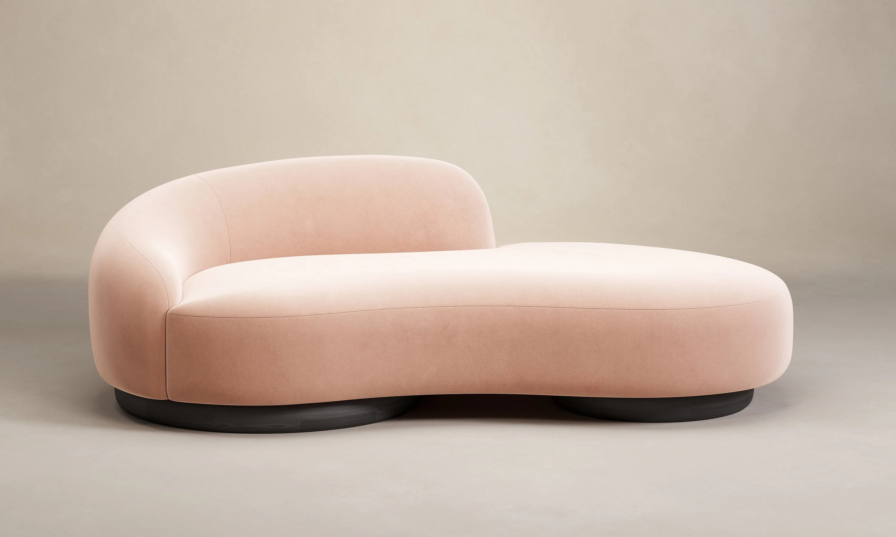 The Celine Sofa - Performance Velvet Blossom