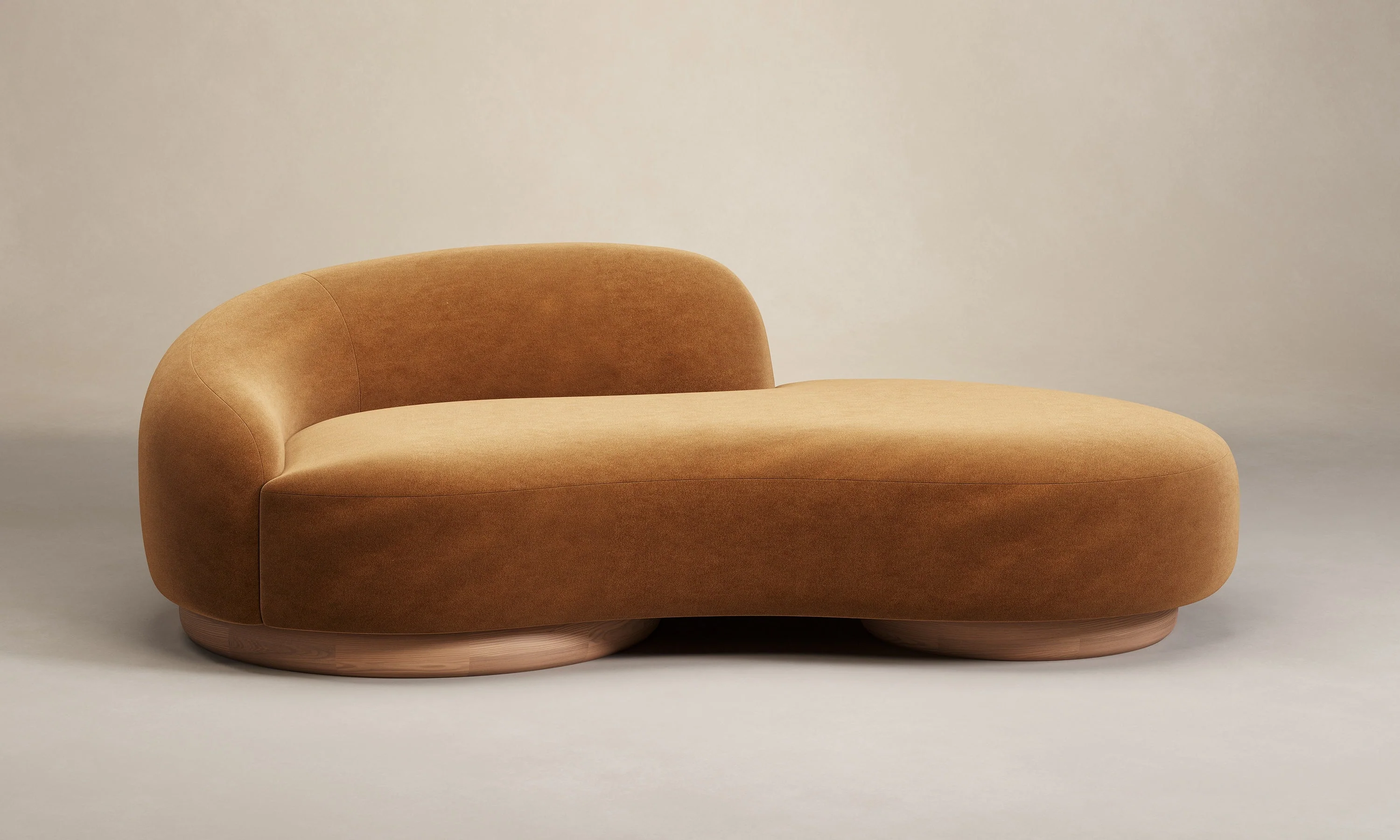 The Celine Sofa - Performance Velvet Cider - Image 3