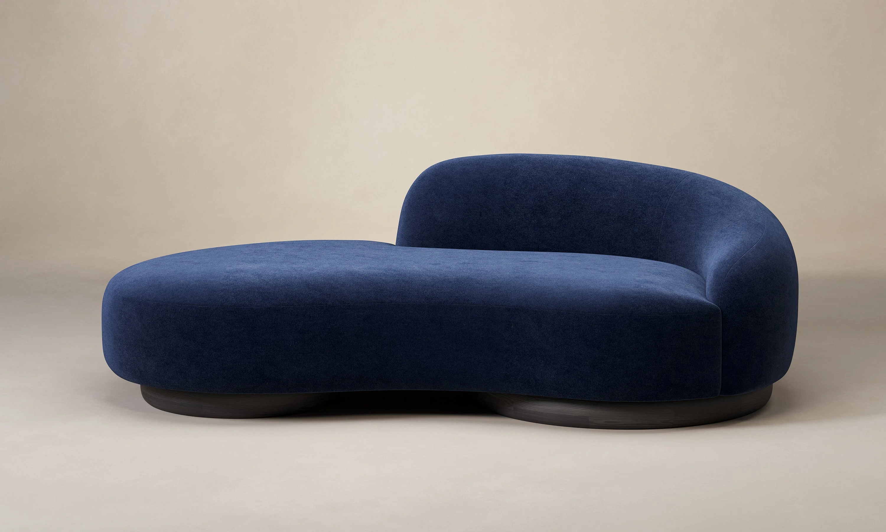 The Celine Sofa - Performance Velvet Midnight - Image 5