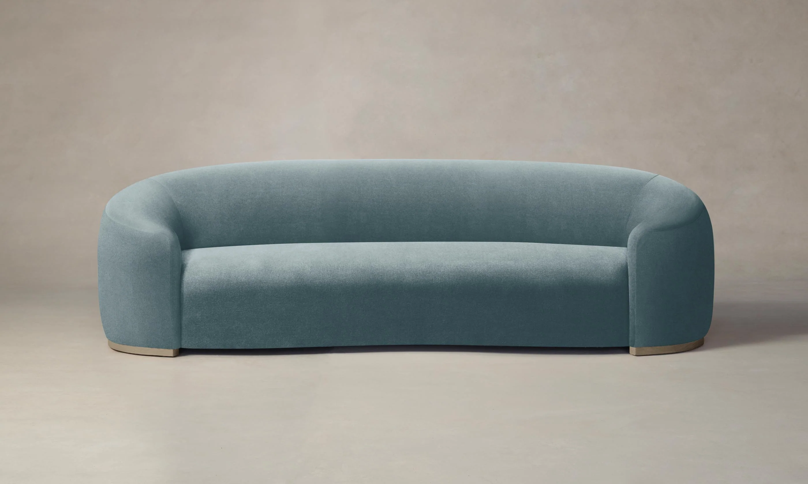 The Chelsea Sofa - Mohair Slate Blue - Image 4