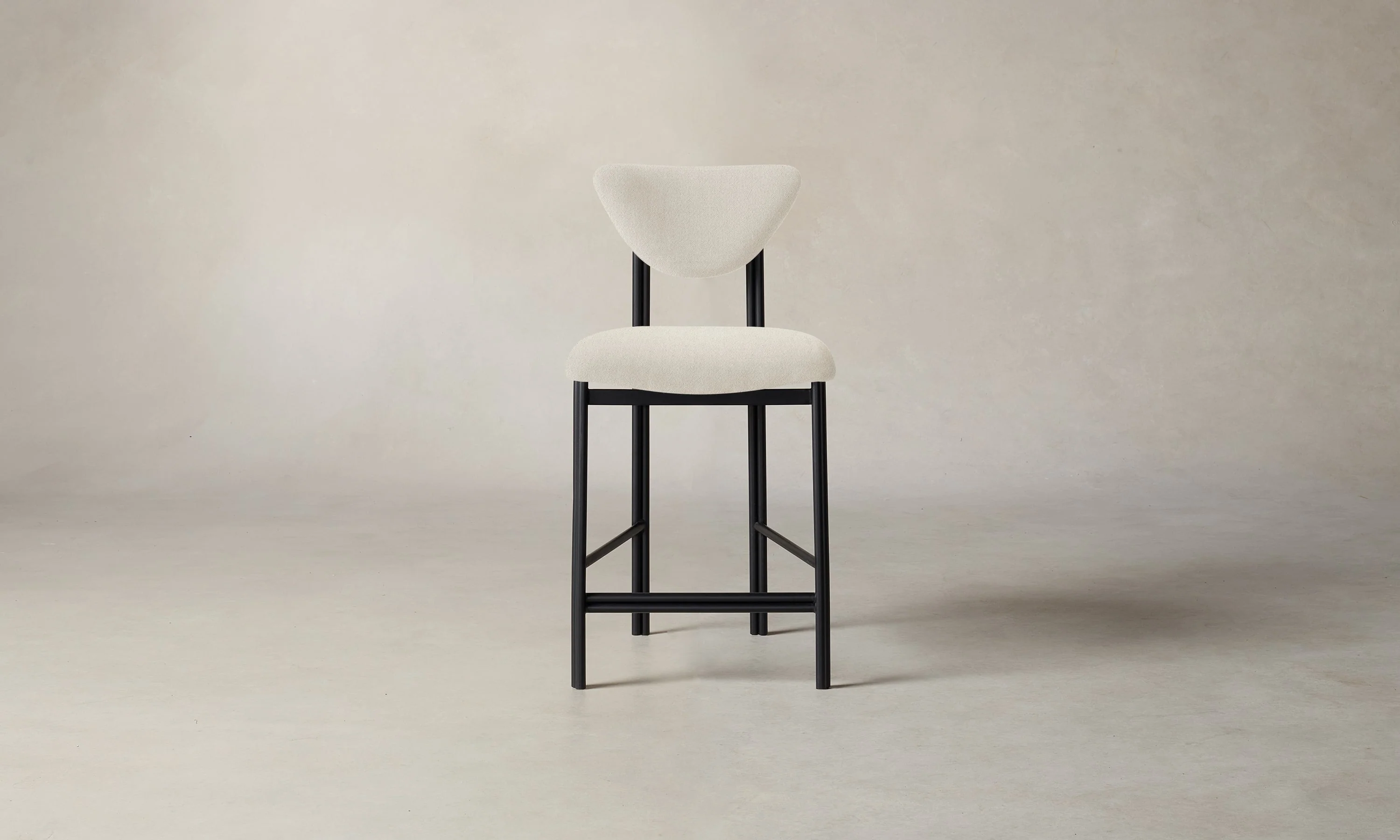 The Cooper Counter Stool - Performance Textural Weave Wisp