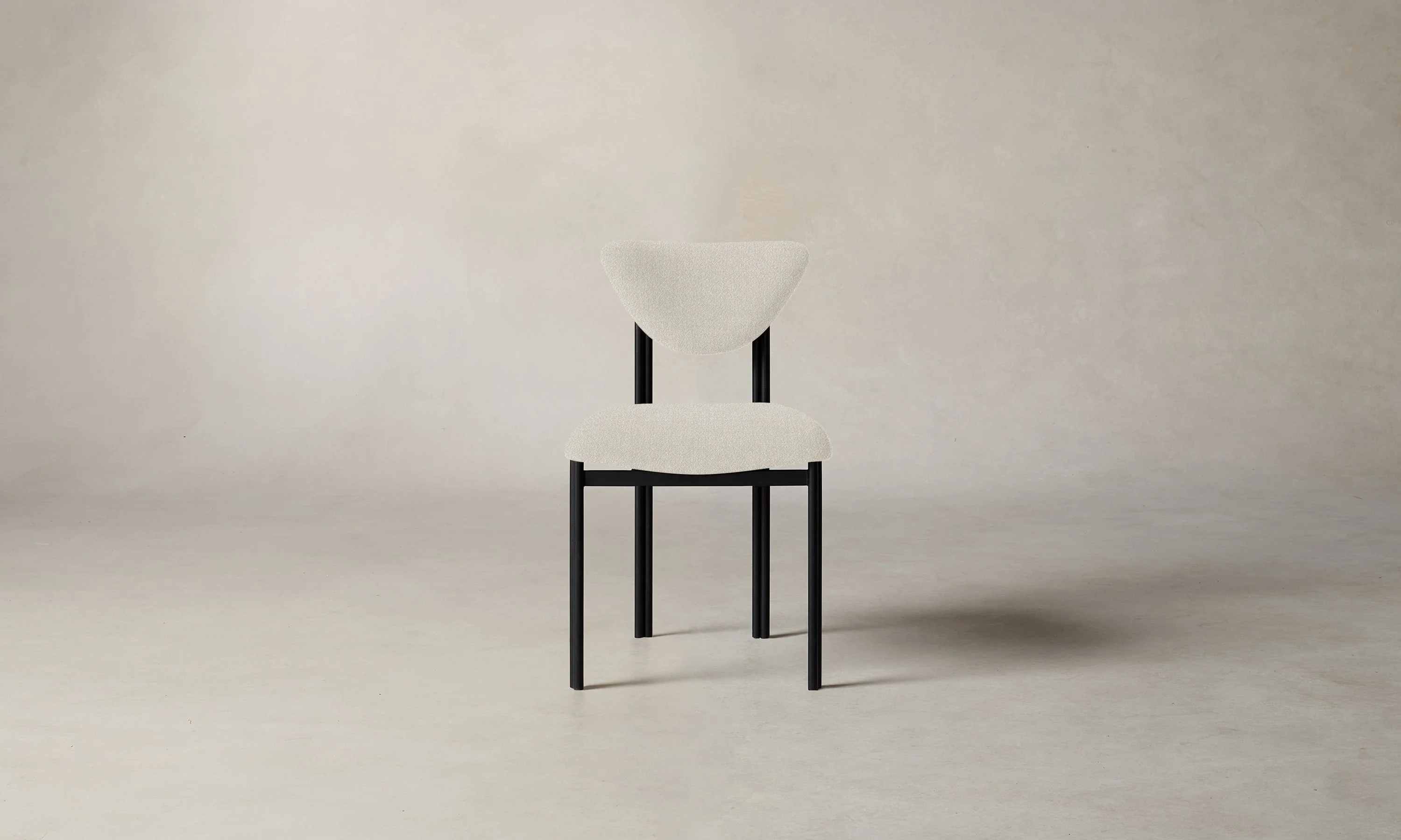 The Cooper Dining Chair - Performance Textural Weave Wisp
