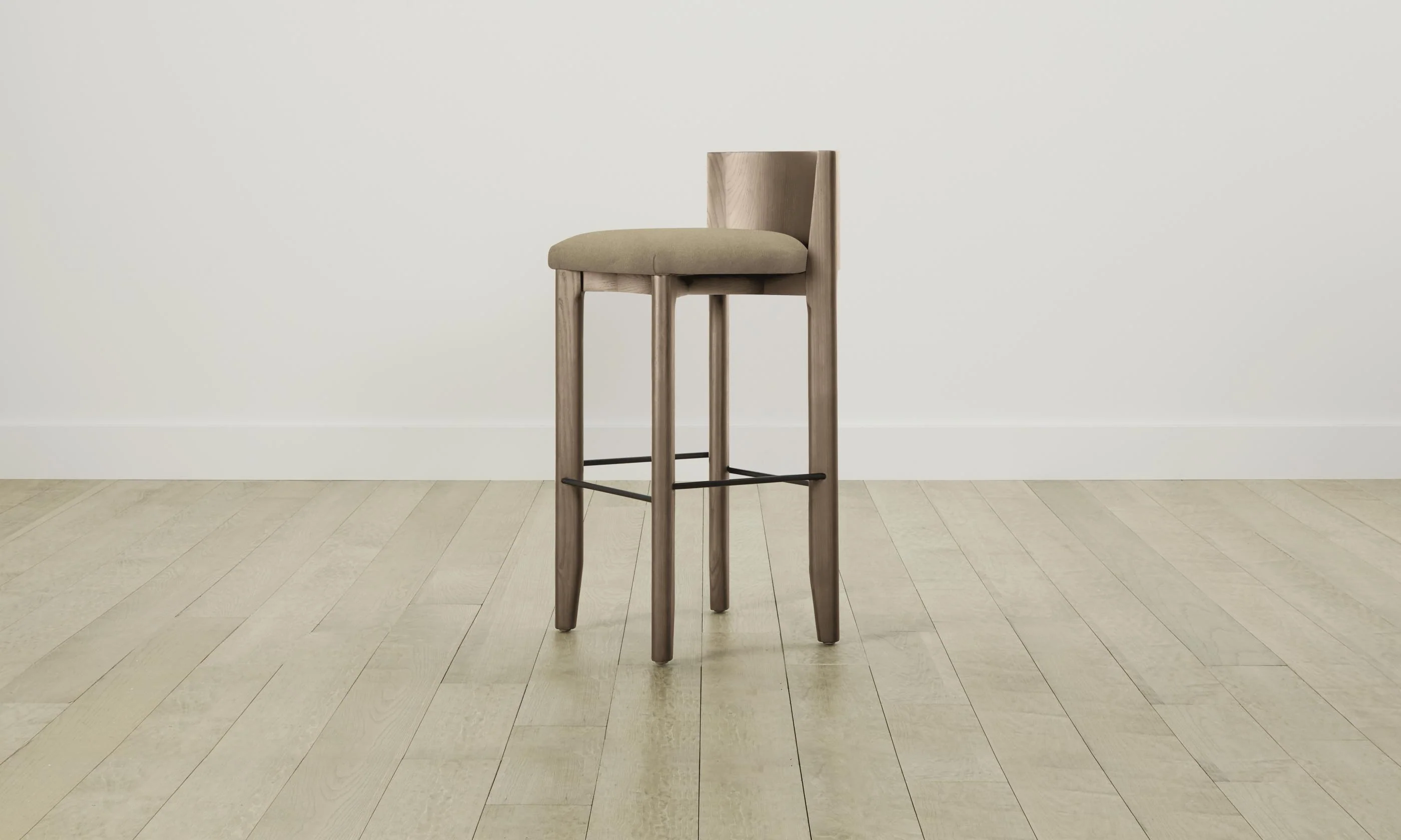 The Delancey Bar & Counter Stool - Mohair Almond - Image 3