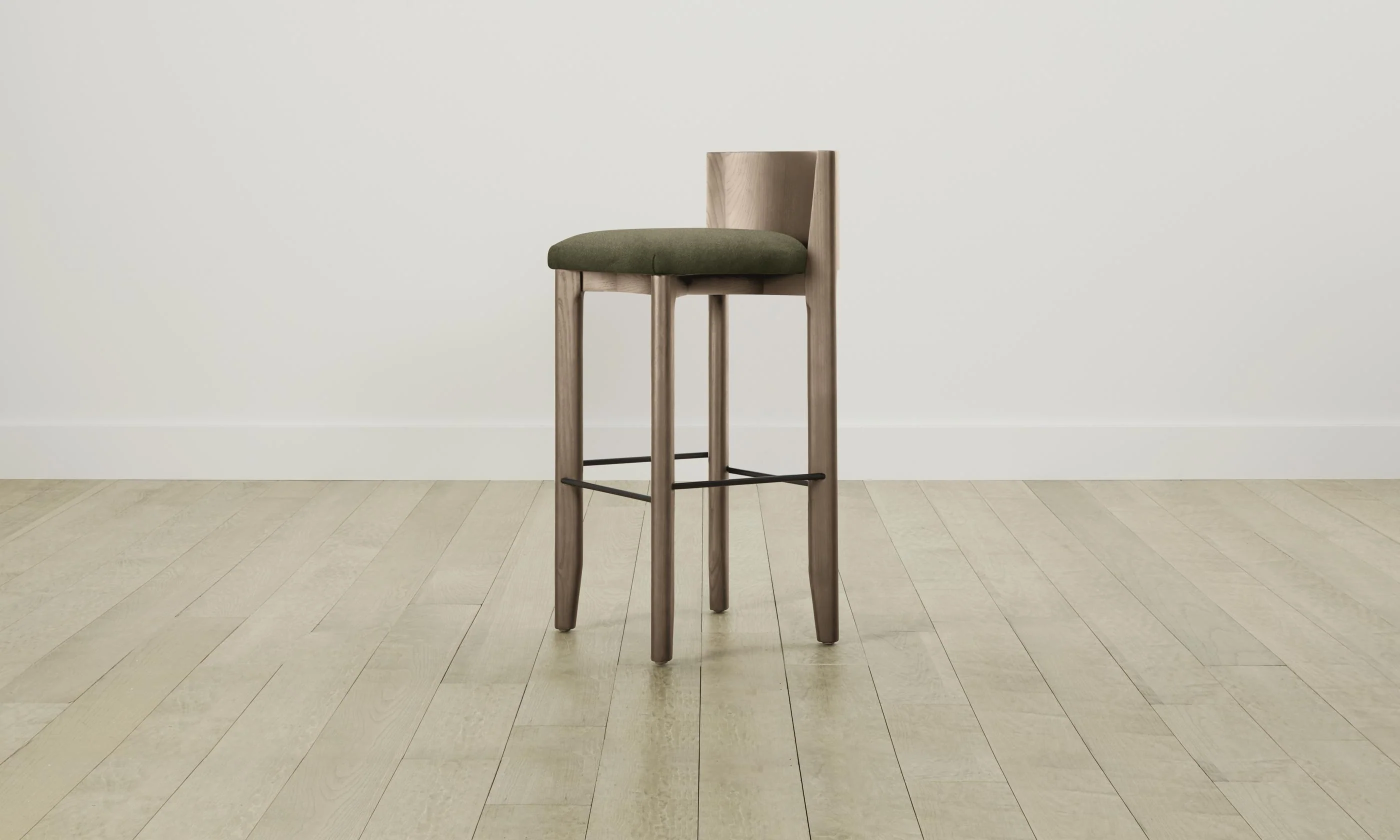 The Delancey Bar & Counter Stool - Mohair Moss - Image 3