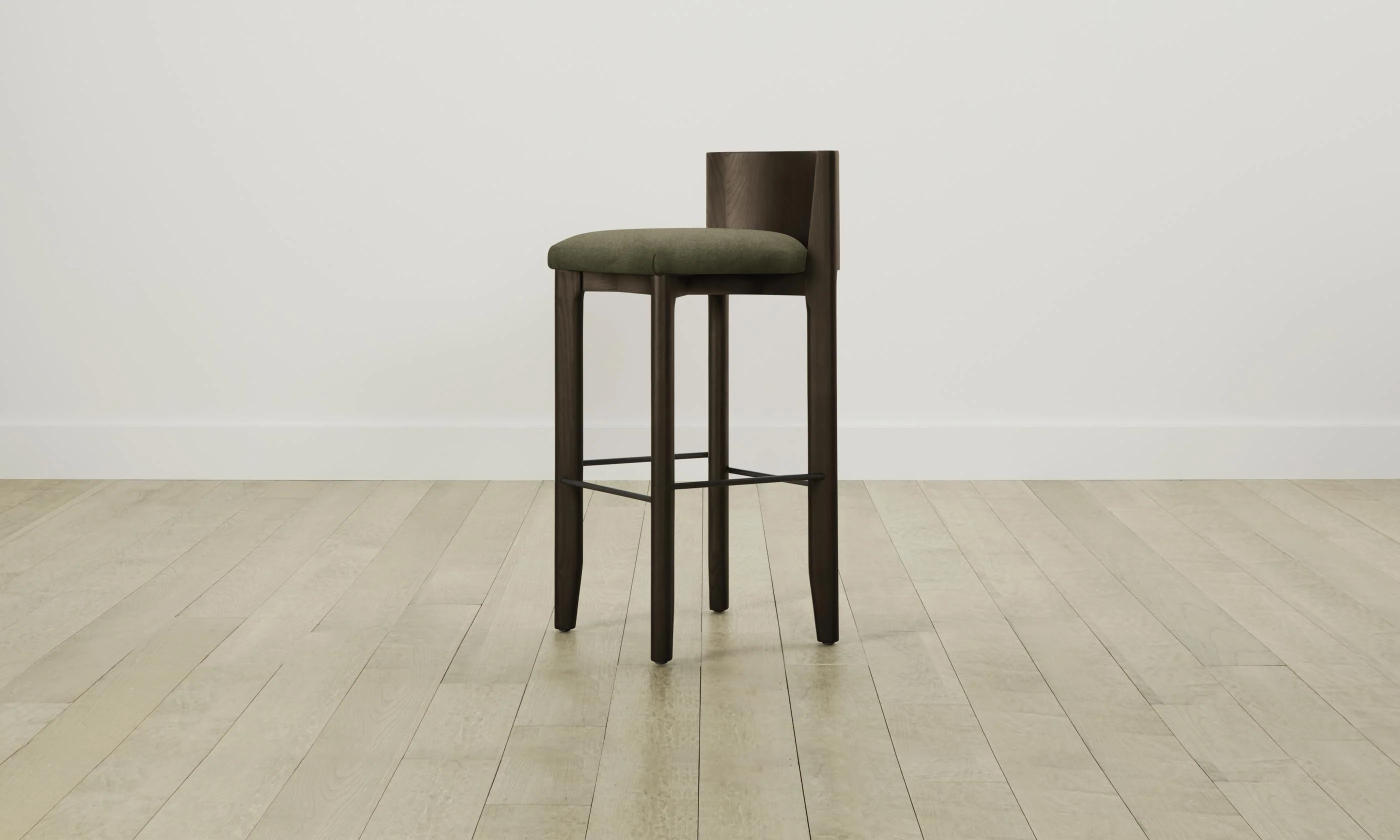 The Delancey Bar & Counter Stool - Mohair Moss - Image 4