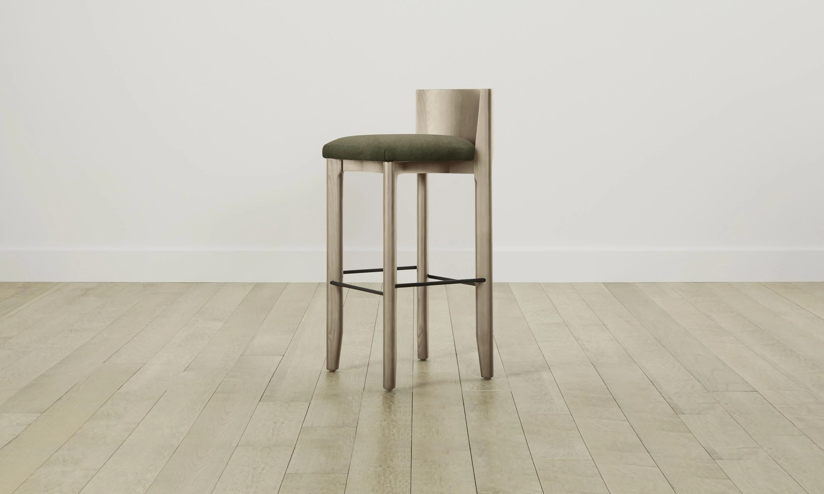 The Delancey Bar & Counter Stool - Mohair Moss - Image 5