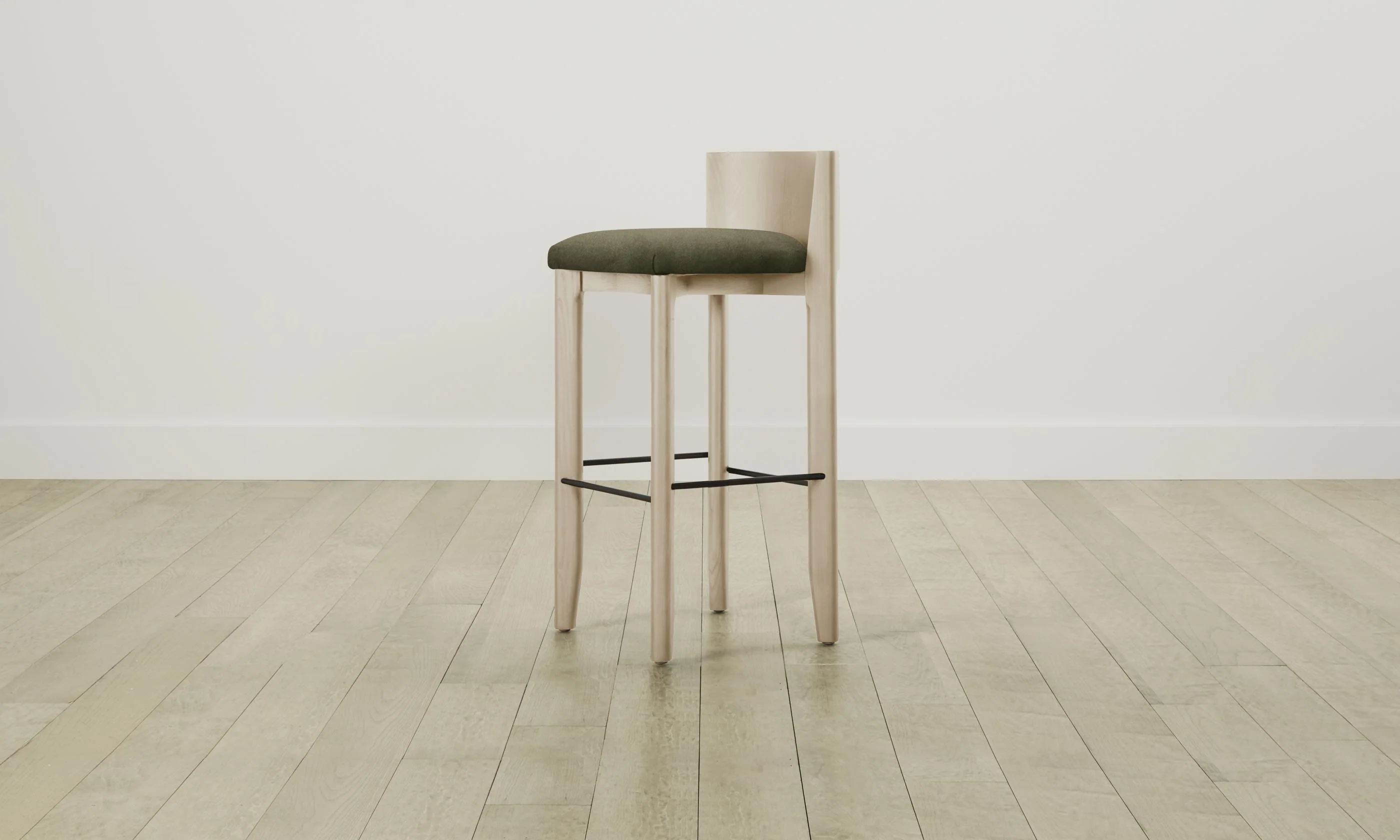 The Delancey Bar & Counter Stool - Mohair Moss - Image 6