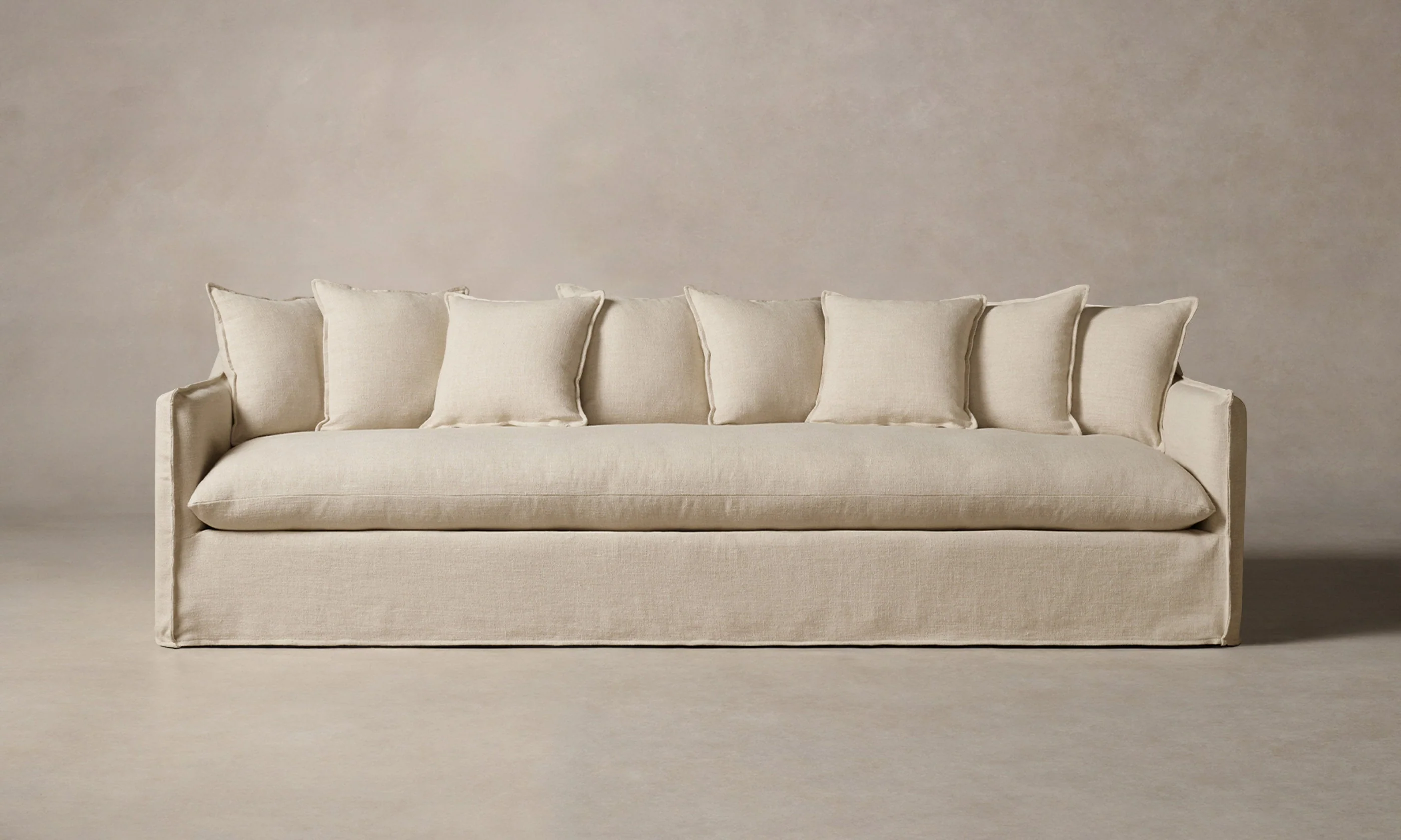 The Dune Sectional - Performance Linen Weave Prairie - Image 5