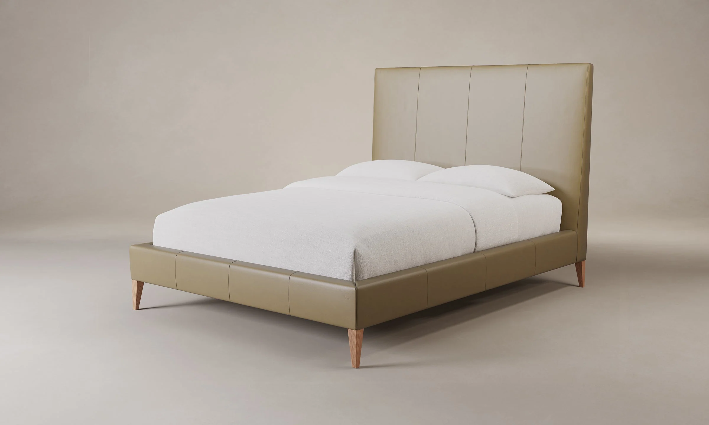The Essex Bed - Costa Leather Portobello - Image 5