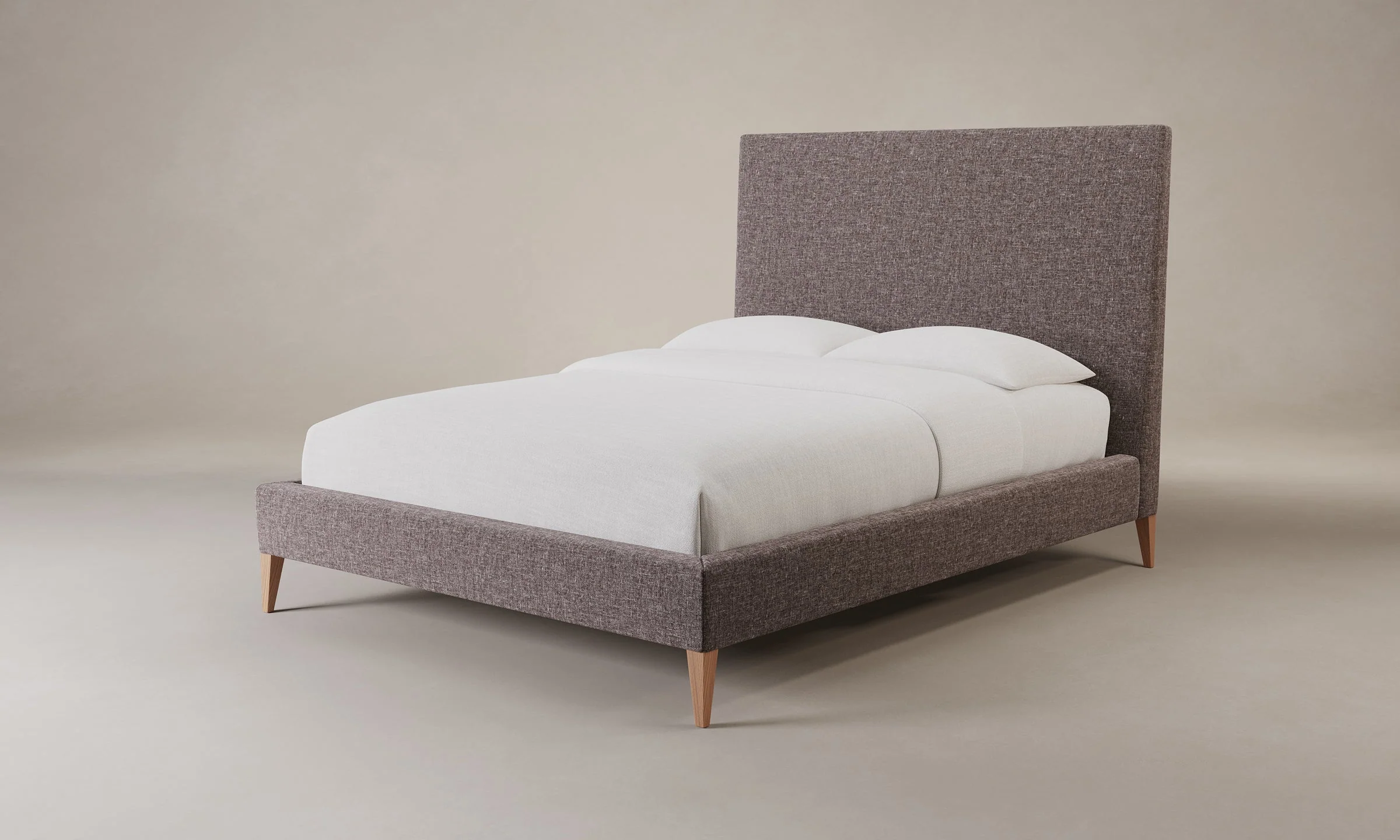 The Essex Bed - Heritage Belgian Linen Carob - Image 5