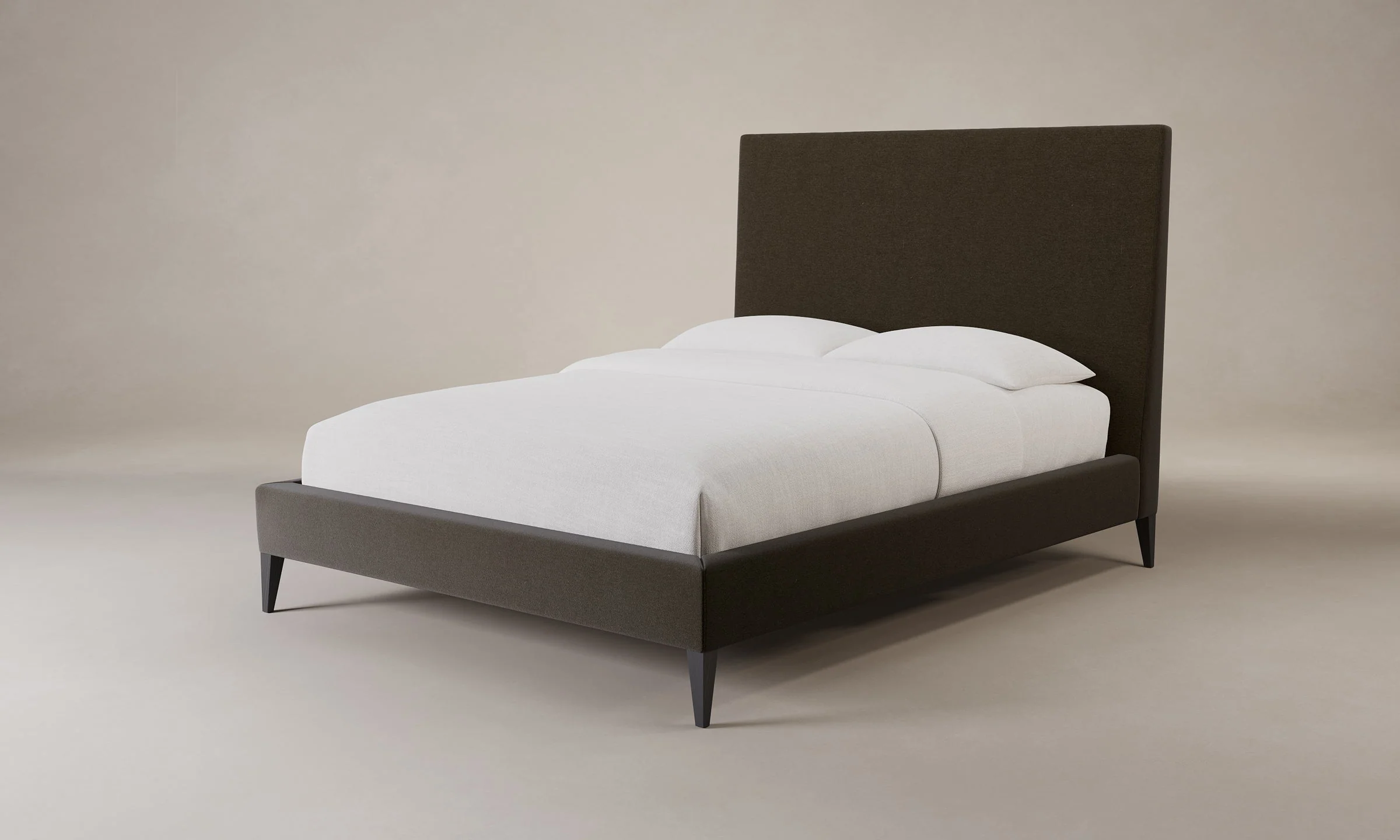 The Essex Bed - Marled Alpaca Velvet Marsh - Image 3