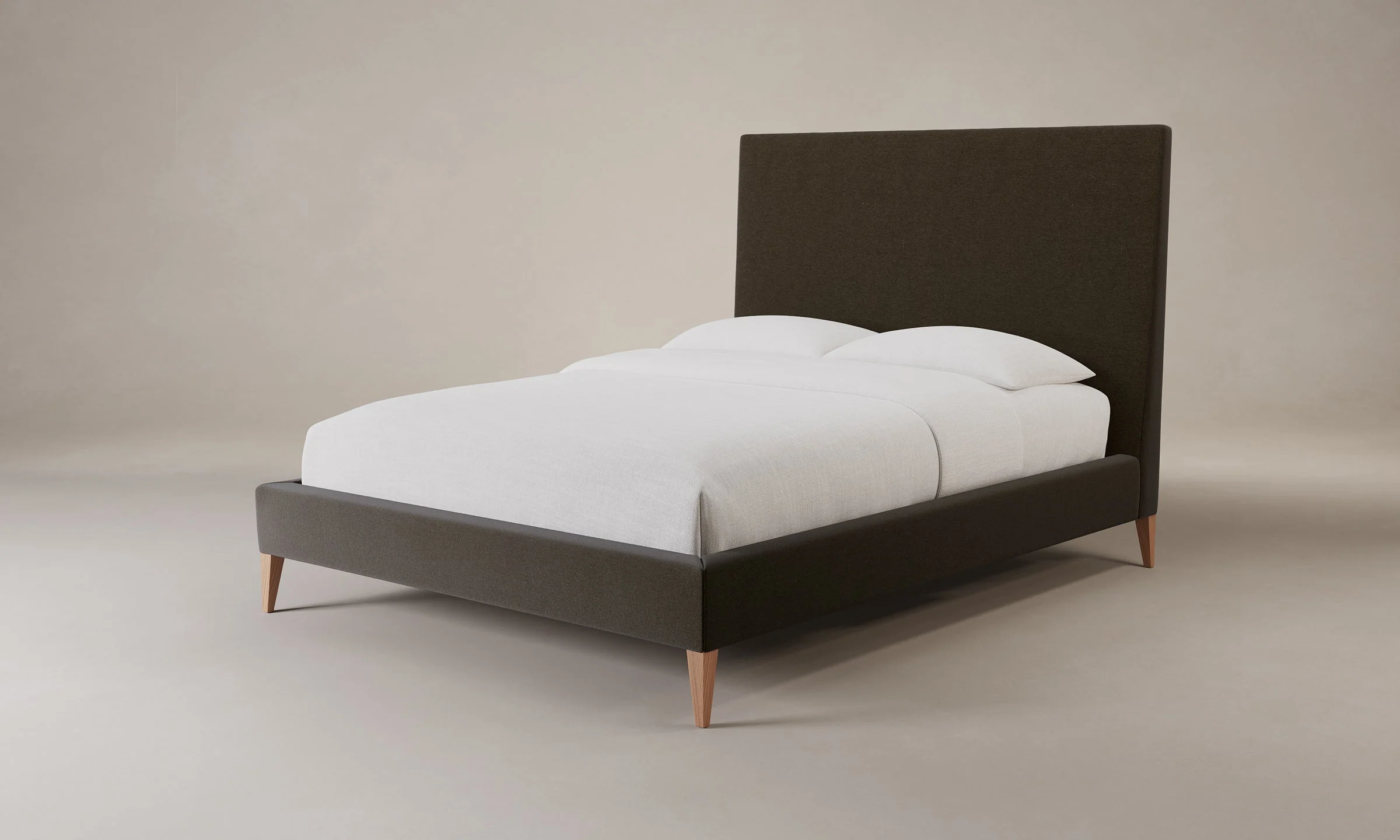 The Essex Bed - Marled Alpaca Velvet Marsh - Image 5