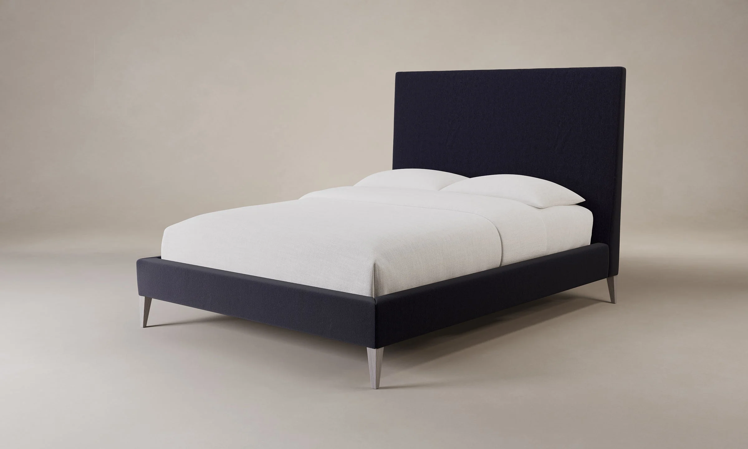The Essex Bed - Marled Alpaca Velvet Nightfall - Image 6