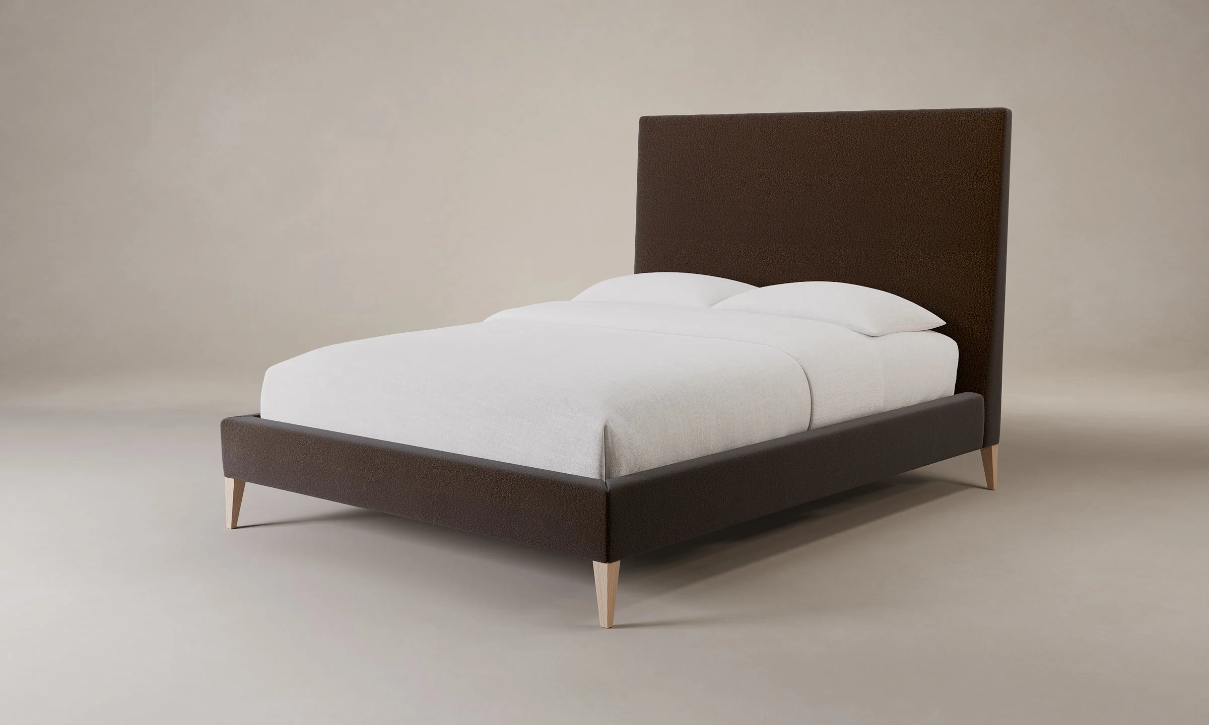 The Essex Bed - Mohair Chocolate - Image 4