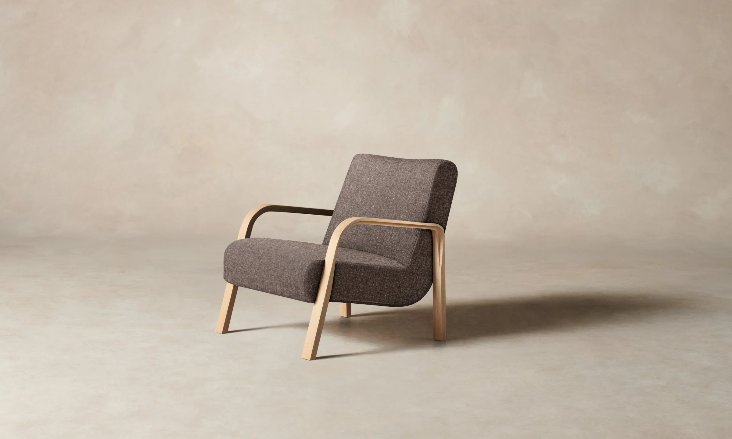 The Felix Chair - Heritage Belgian Linen Carob - Image 3