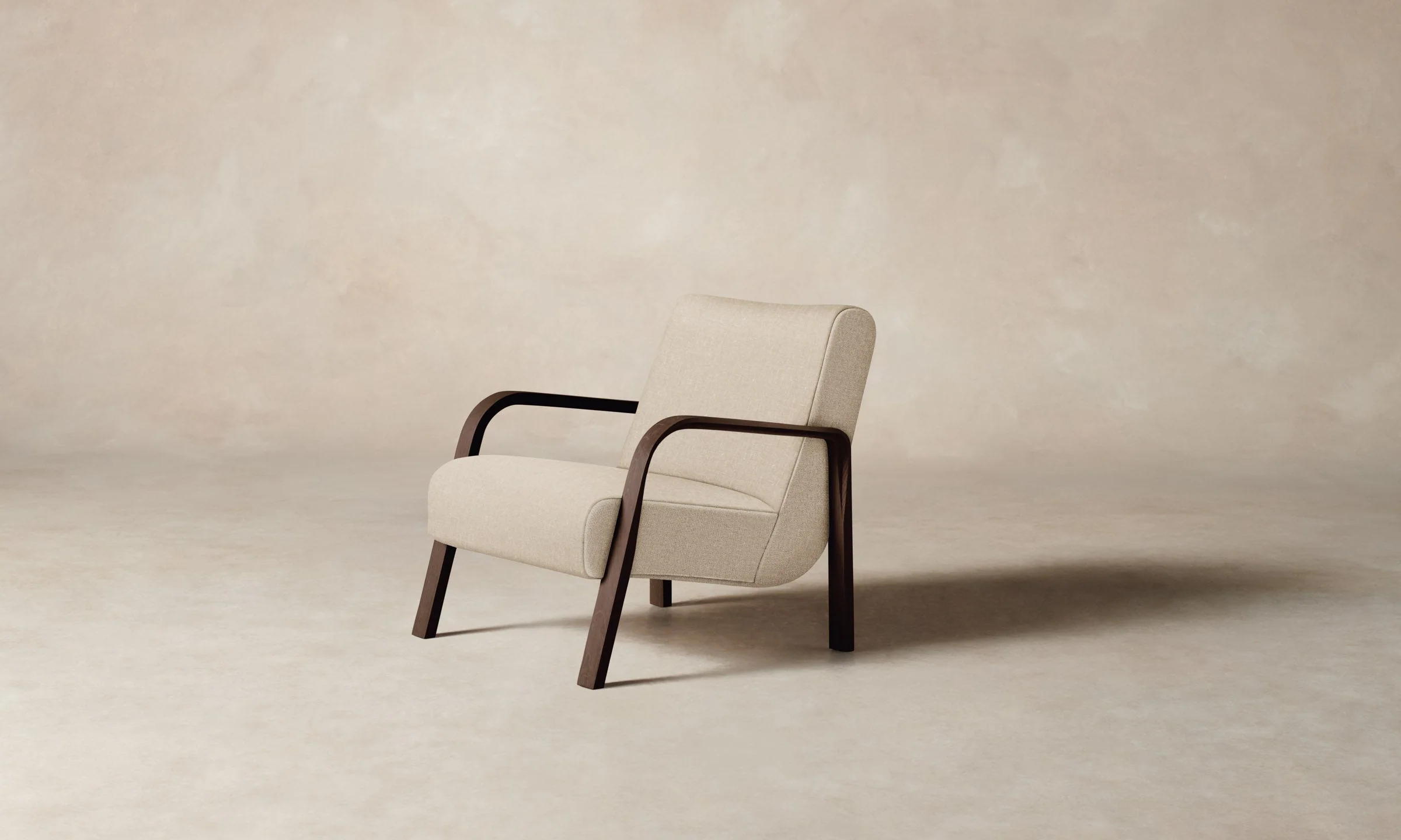 The Felix Chair - Heritage Belgian Linen Husk - Image 2