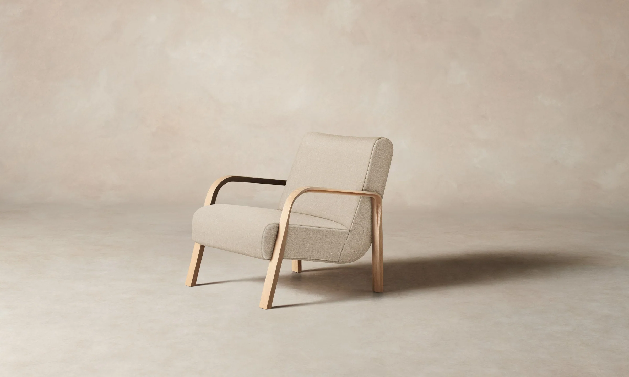 The Felix Chair - Heritage Belgian Linen Husk - Image 3
