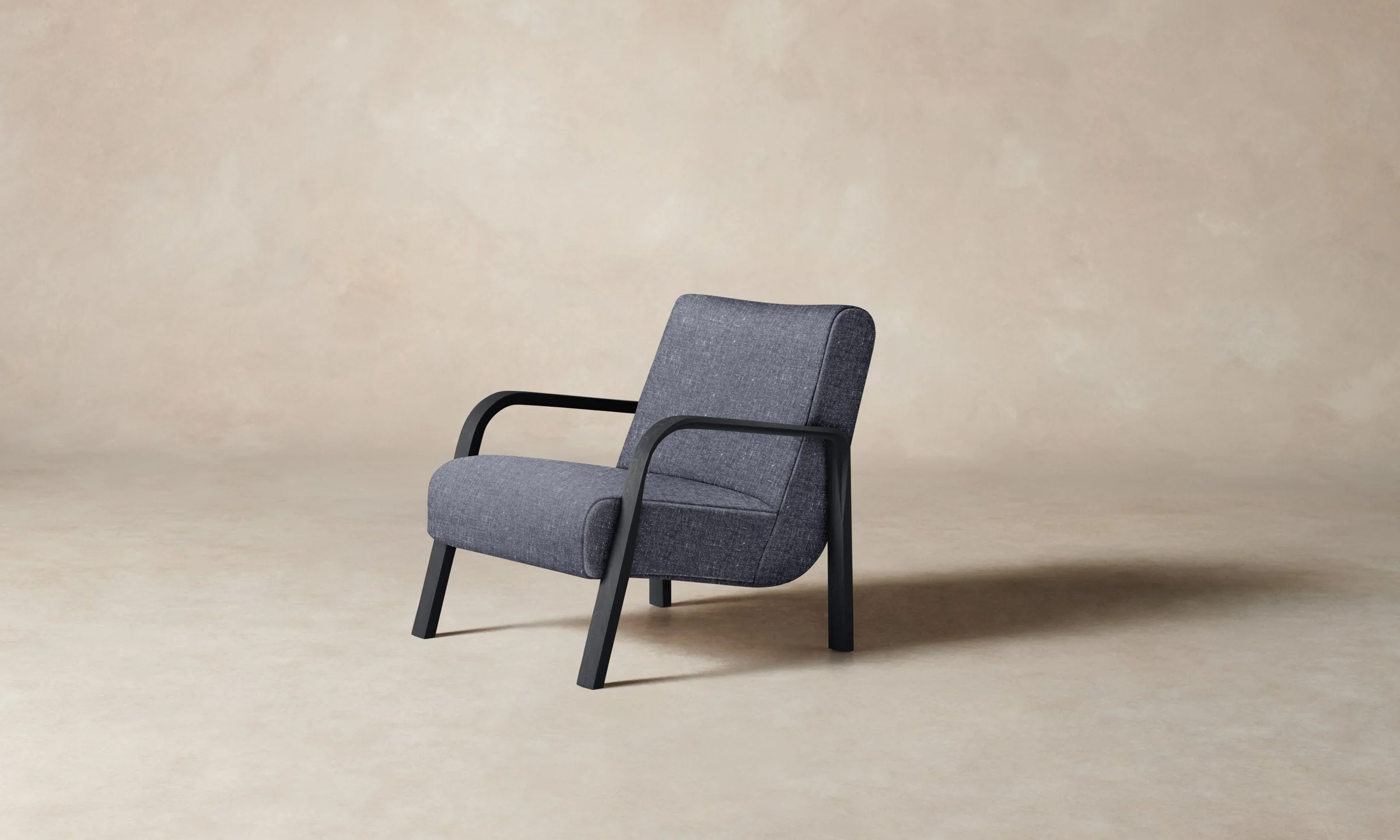 The Felix Chair - Heritage Belgian Linen Lake