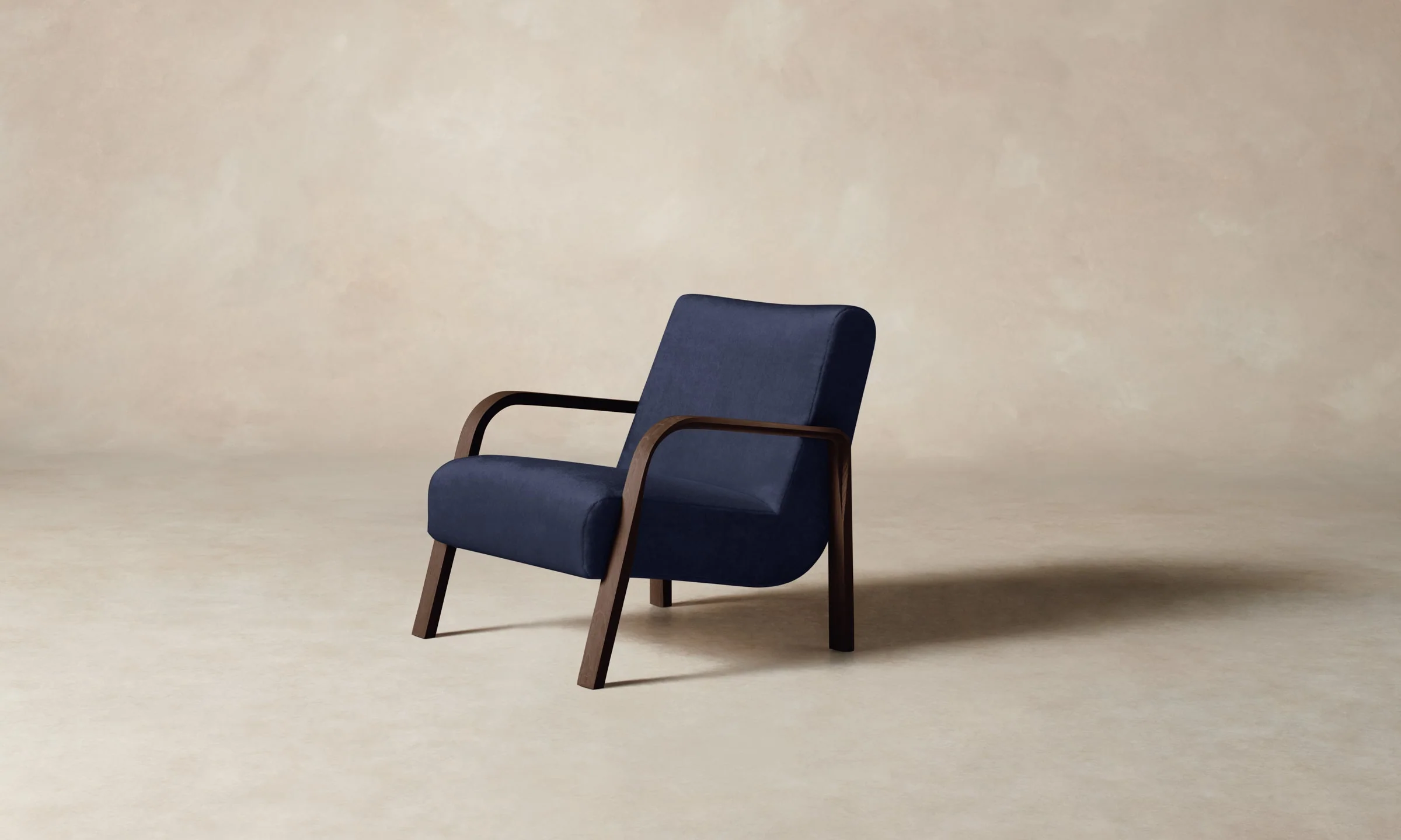 The Felix Chair - Performance Velvet Midnight - Image 3