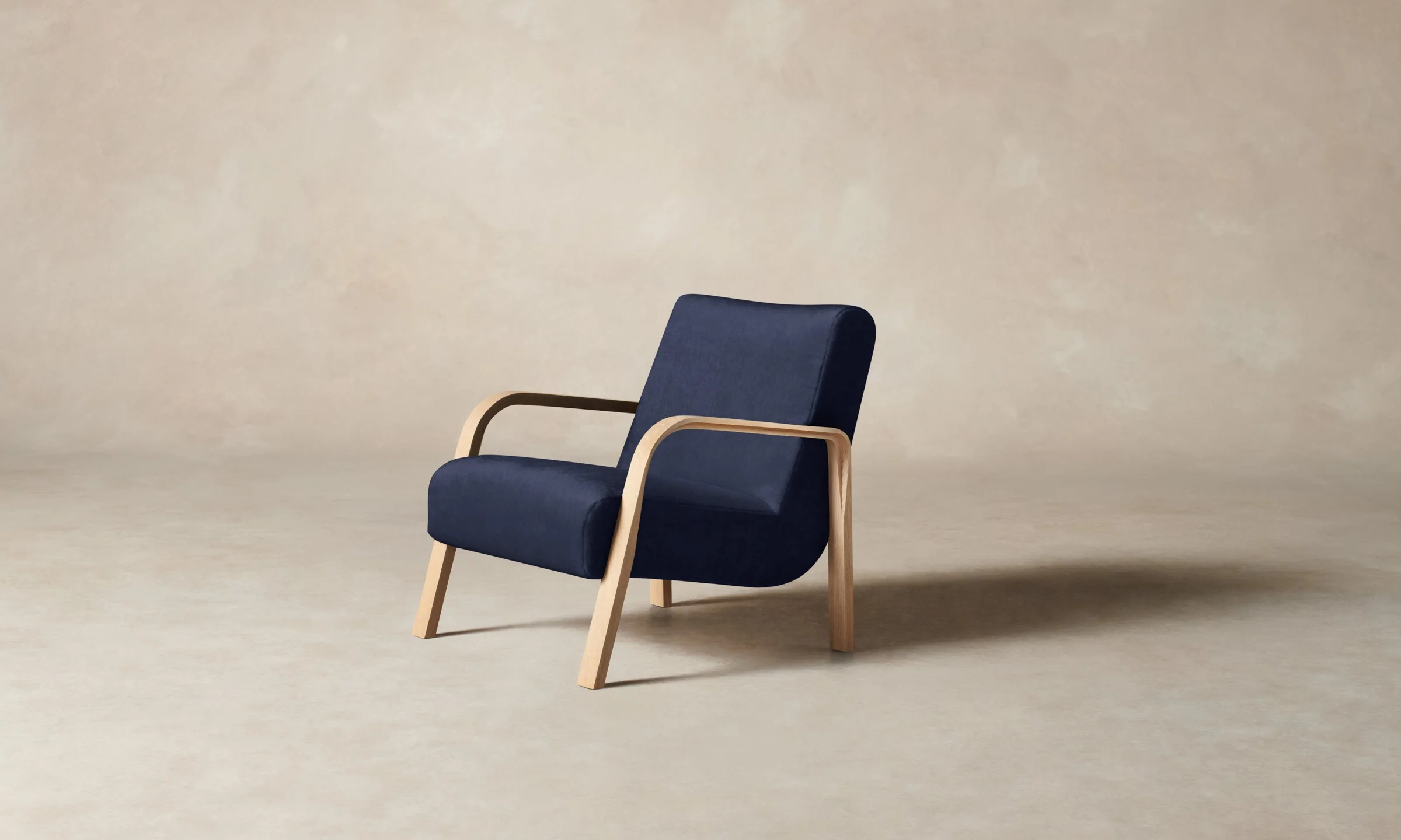 The Felix Chair - Performance Velvet Midnight - Image 4