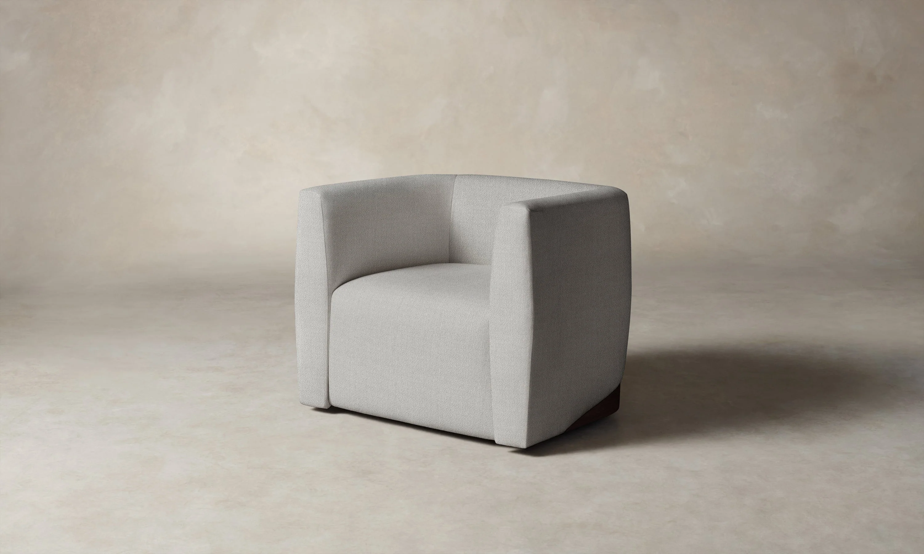 The Henri Swivel Chair - Performance Textural Weave Breeze - Image 2