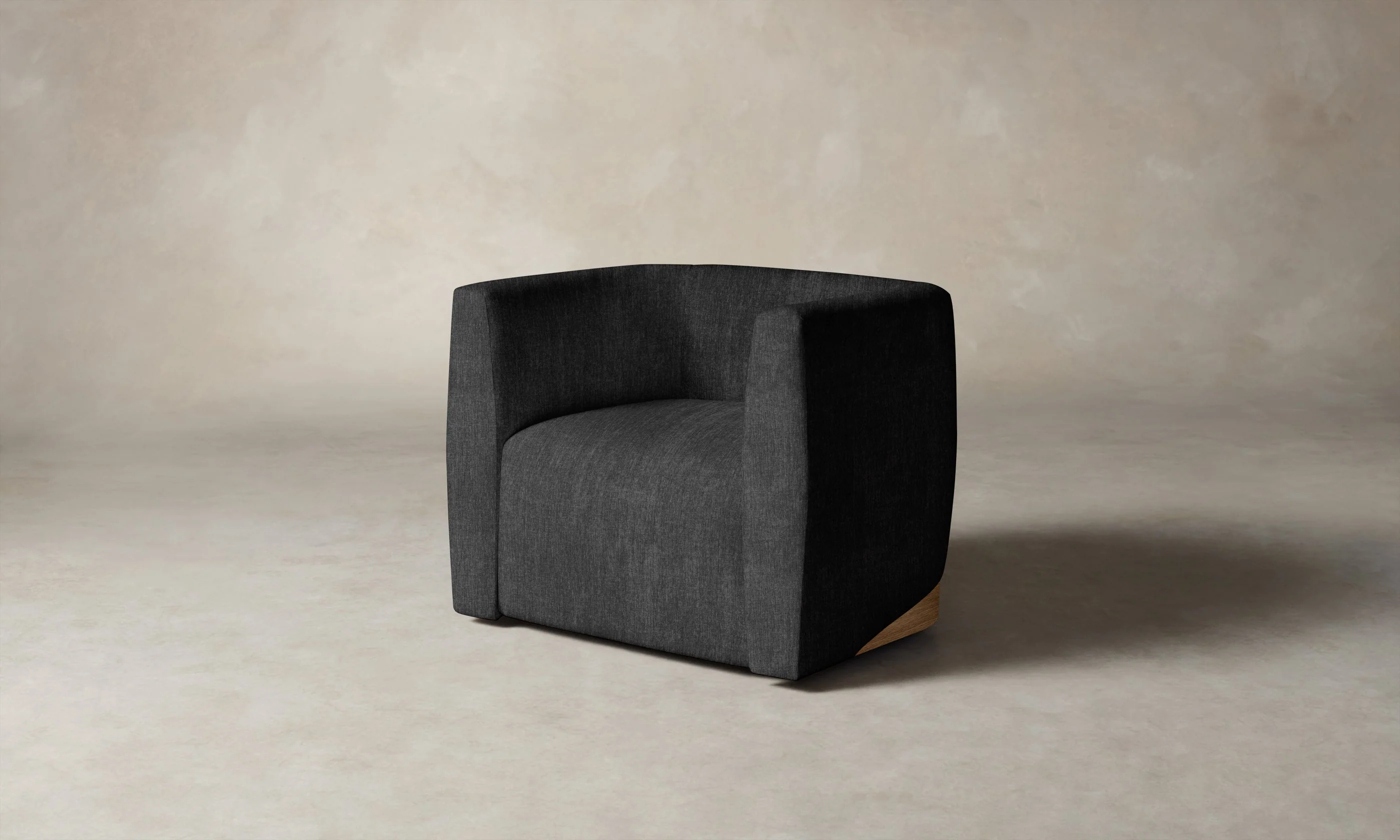 The Henri Swivel Chair - Performance Tweed Char - Image 3
