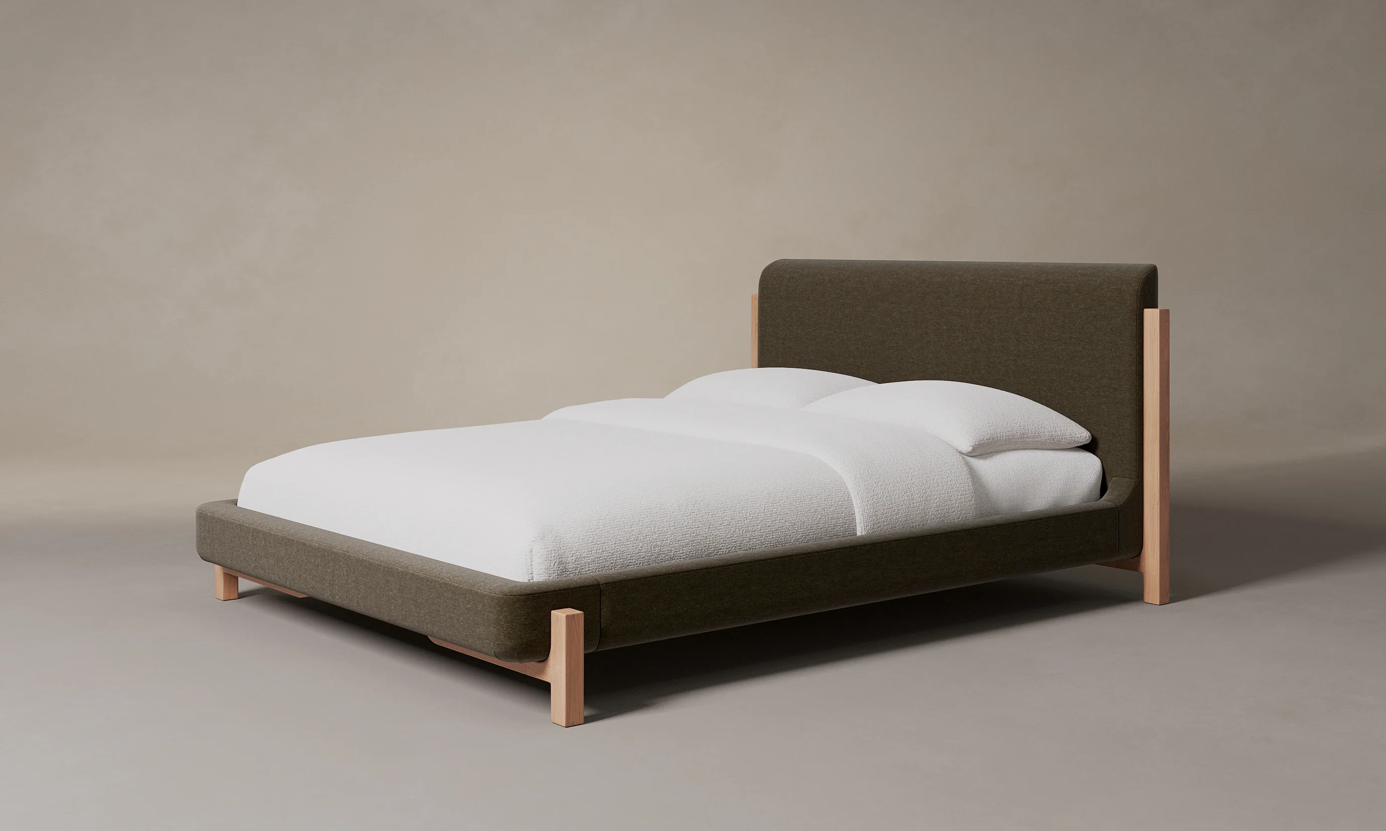 The Irene Bed - Mohair Mink - Image 4