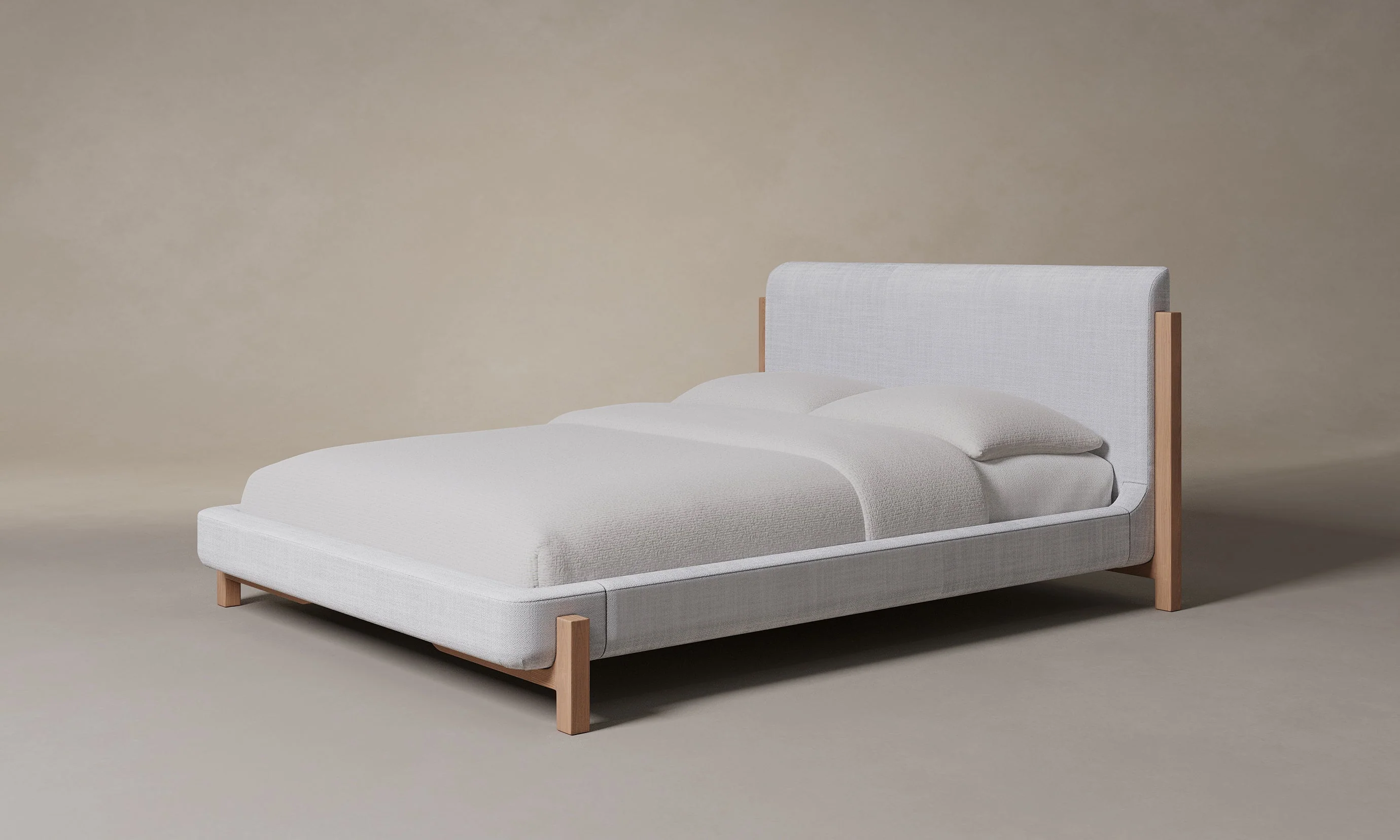 The Irene Bed - Performance Textural Weave Wisp