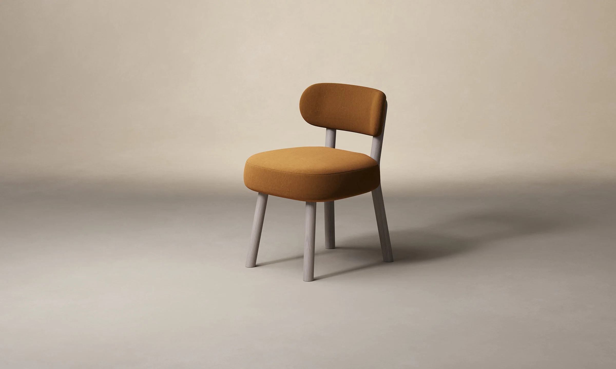 The Jane Dining Chair - Nubuck Leather Saddle - Image 5