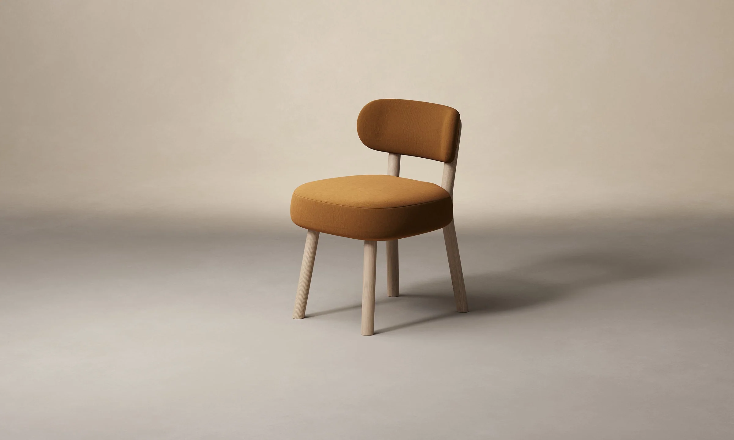 The Jane Dining Chair - Nubuck Leather Saddle - Image 6