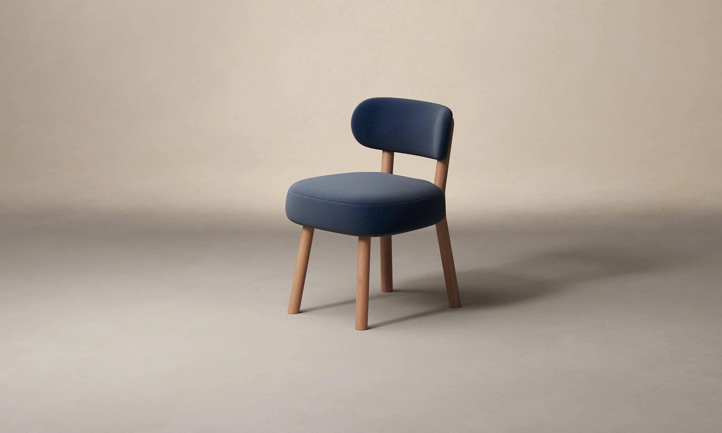 The Jane Dining Chair - Performance Linen Weave Bay - Image 2