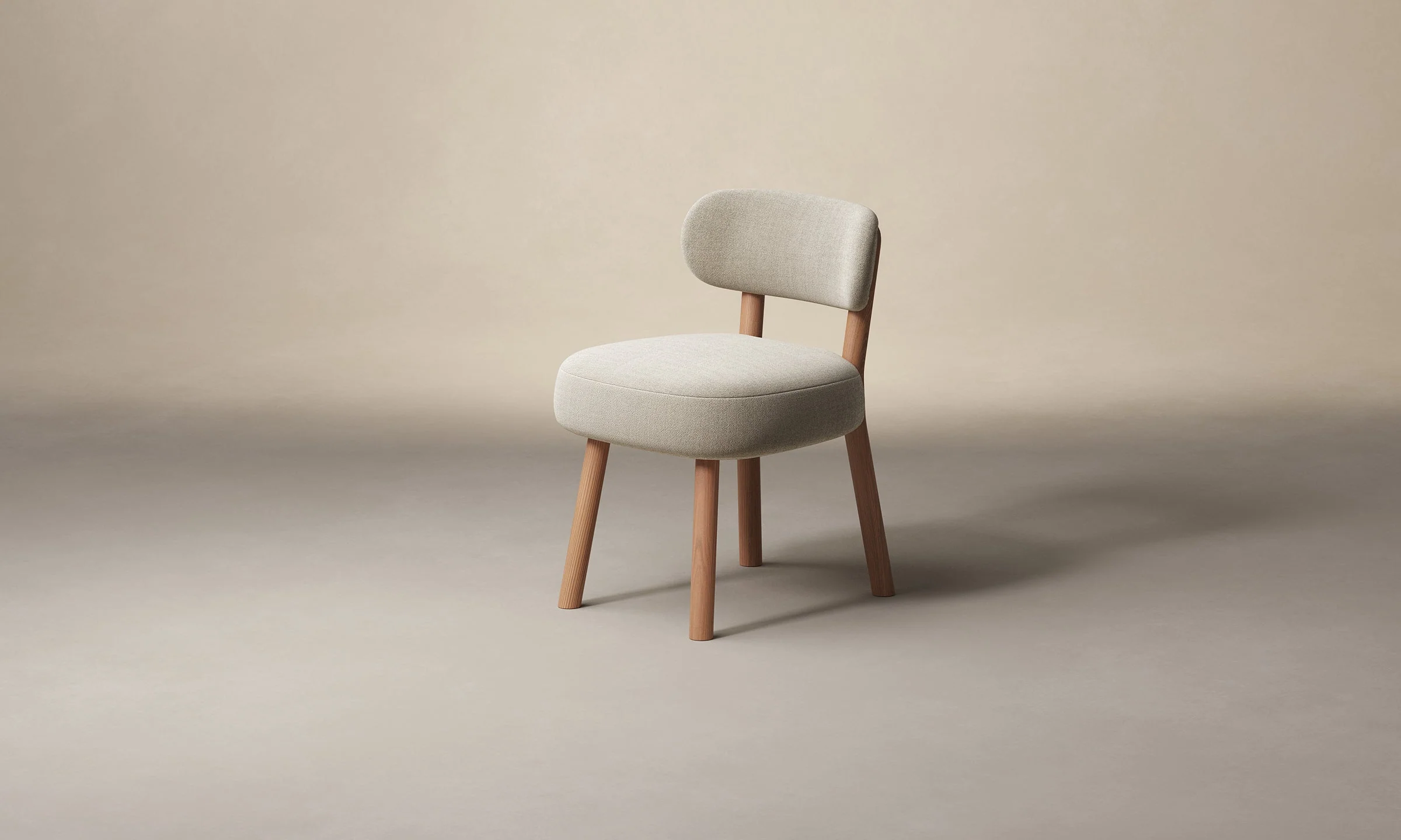 The Jane Dining Chair - Performance Textural Weave Earthen - Image 2