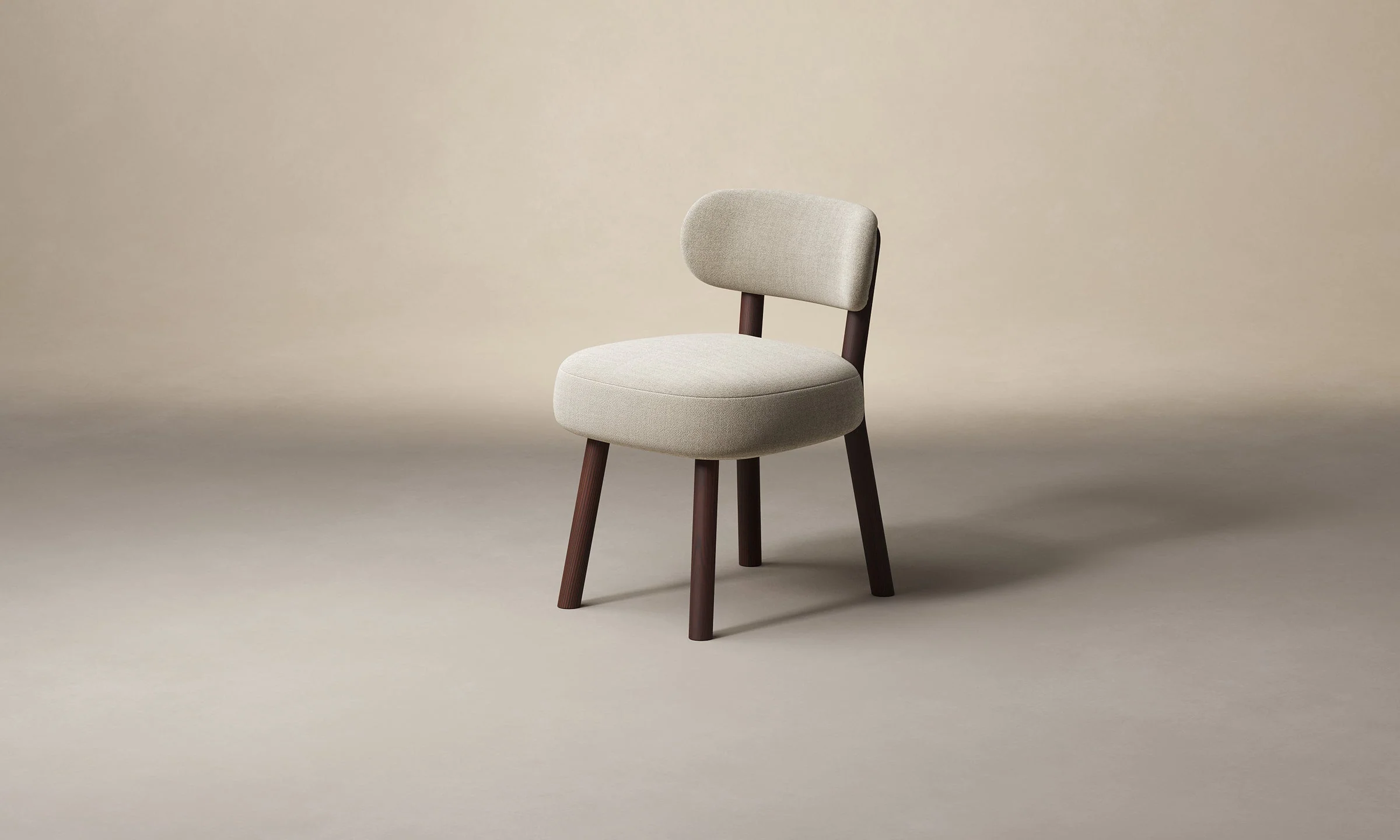The Jane Dining Chair - Performance Textural Weave Earthen - Image 3