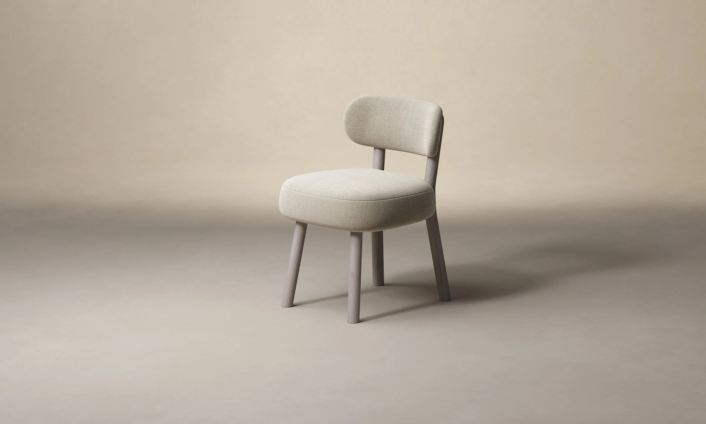 The Jane Dining Chair - Performance Textural Weave Earthen - Image 5