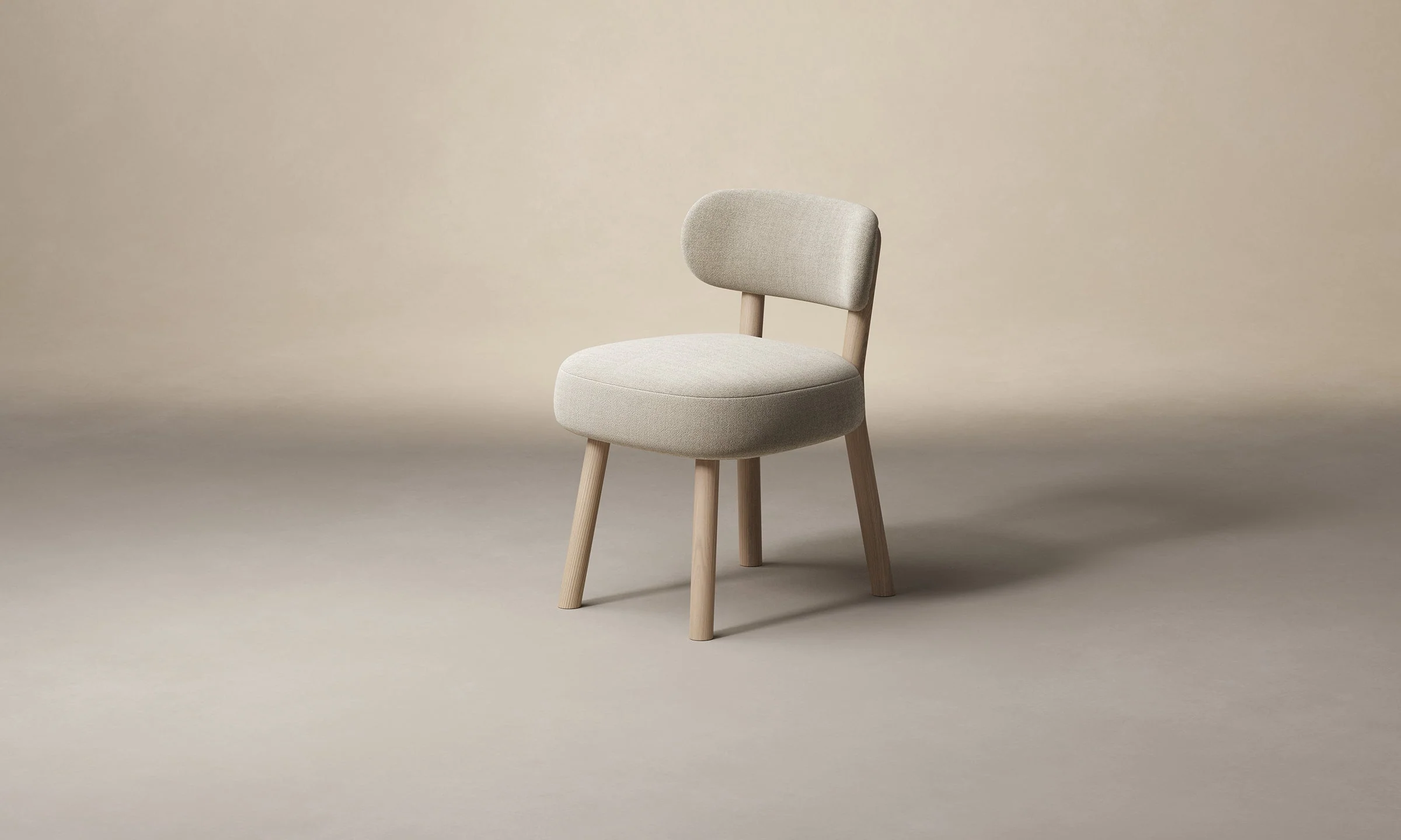 The Jane Dining Chair - Performance Textural Weave Earthen - Image 6