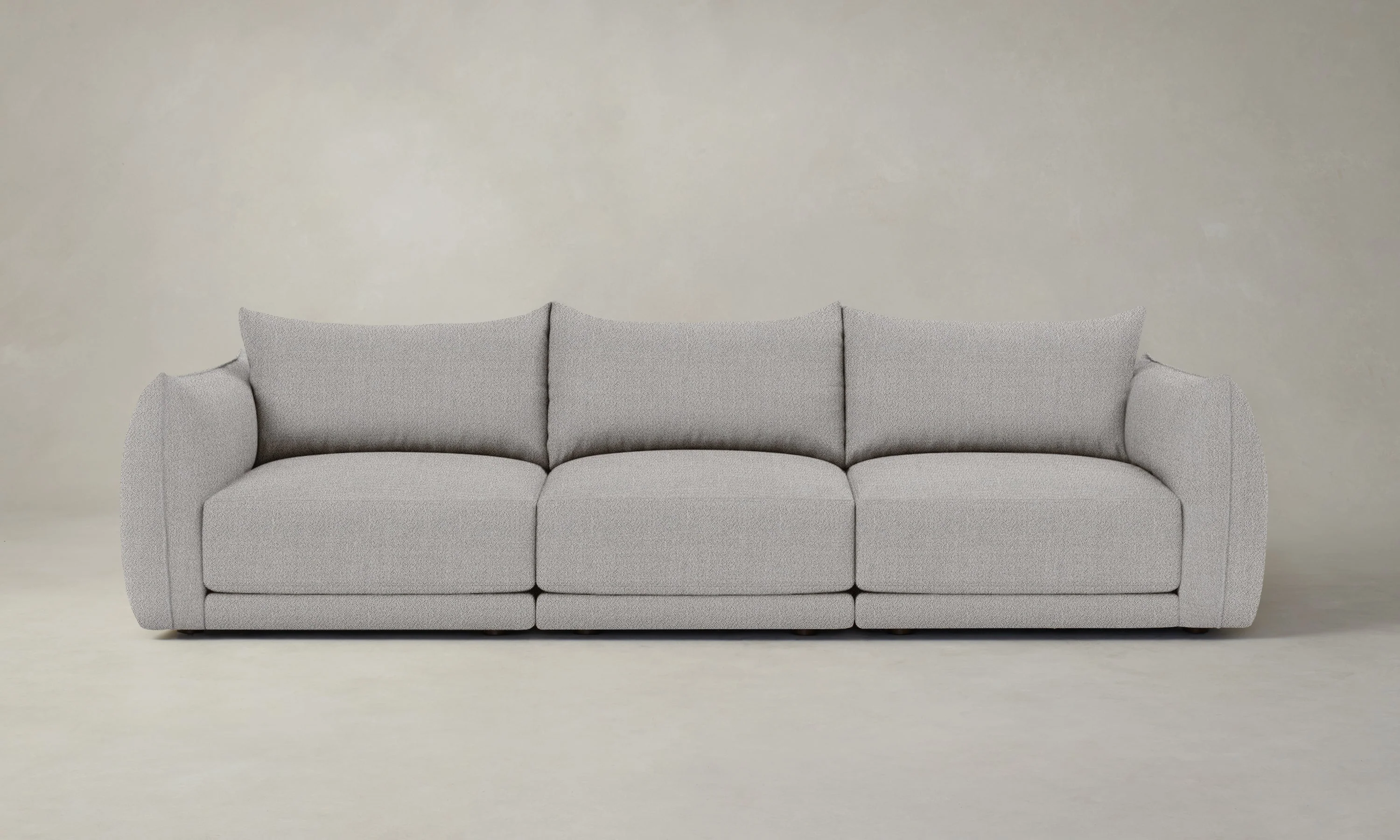The Jones Modular Sectional - Performance Textural Weave Breeze