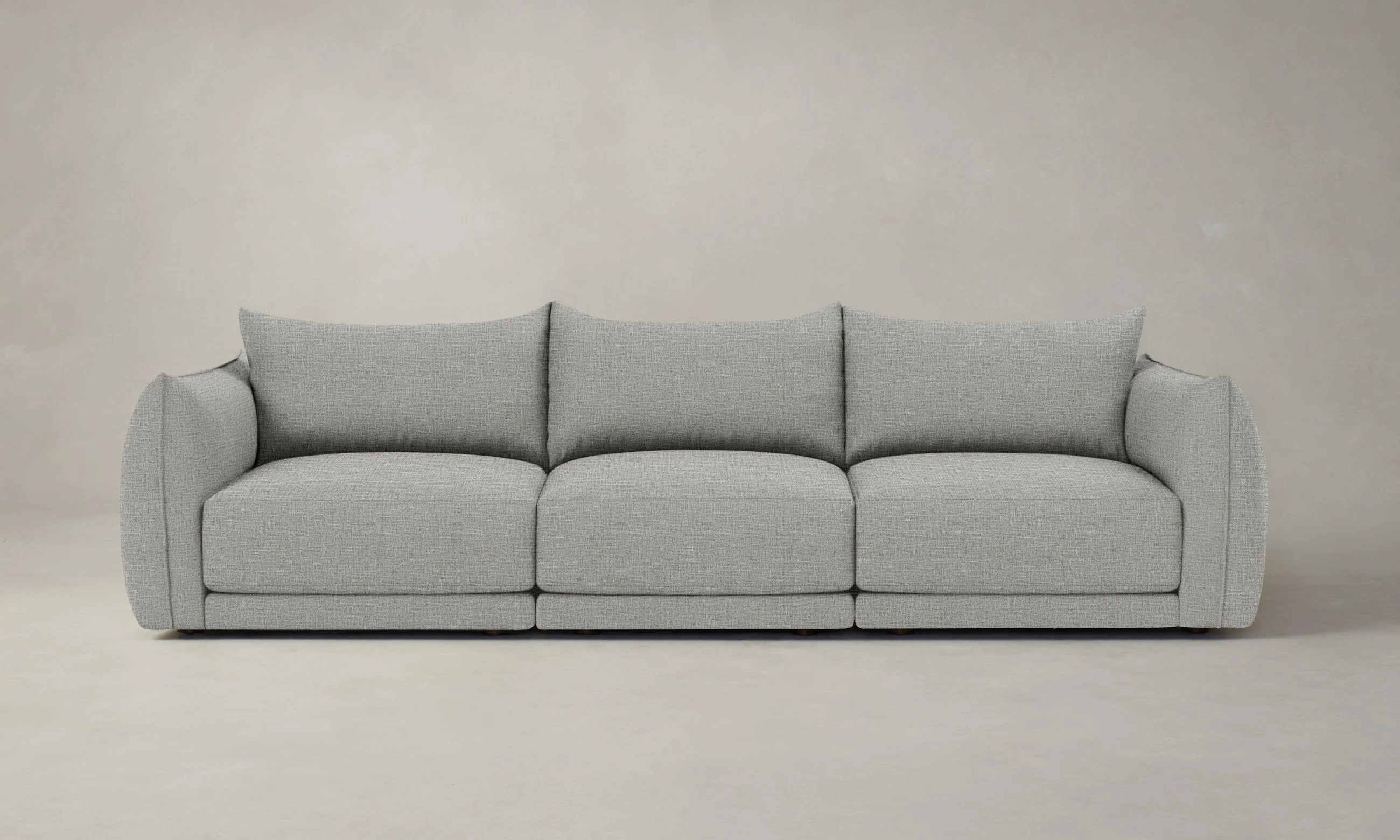 The Jones Modular Sofa - Performance Woven Chenille Rain