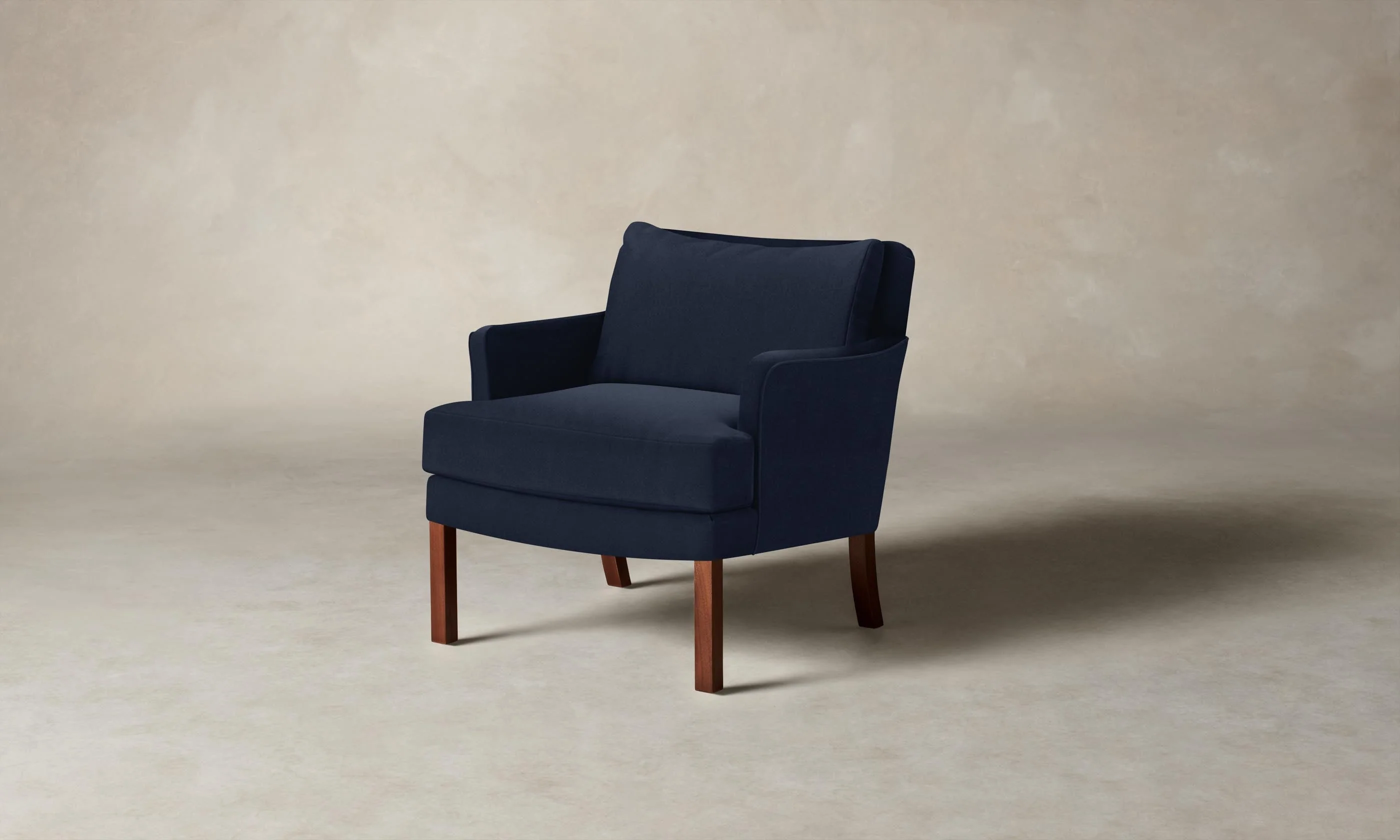 The Kaye Chair - Performance Velvet Midnight - Image 4