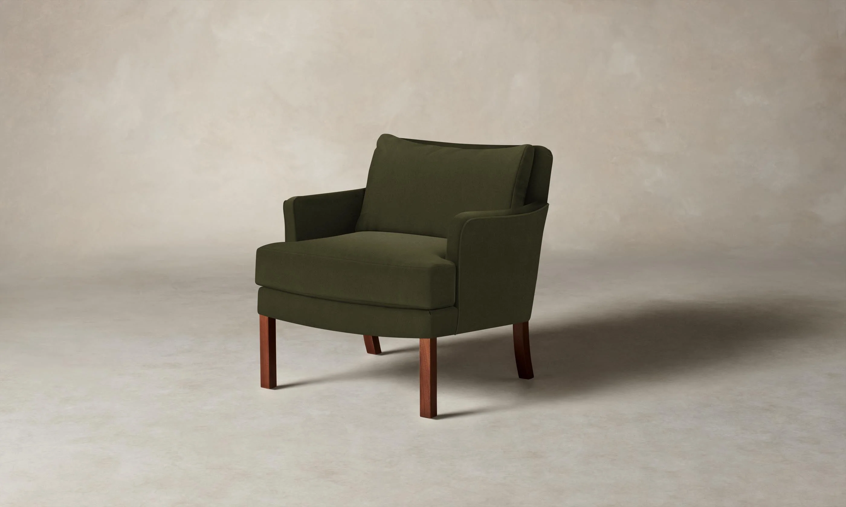 The Kaye Chair - Performance Velvet Olive - Image 4
