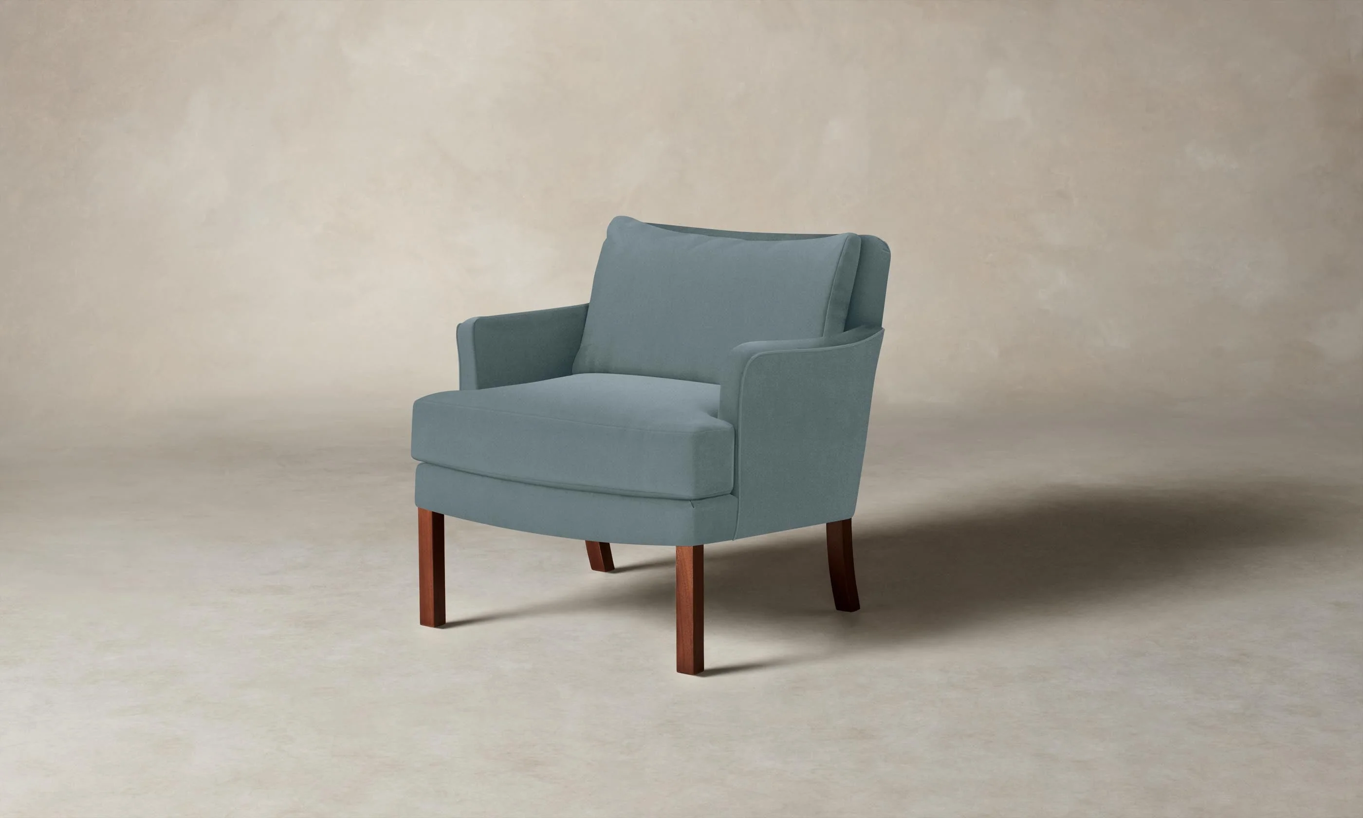 The Kaye Chair - Performance Velvet Sky - Image 4