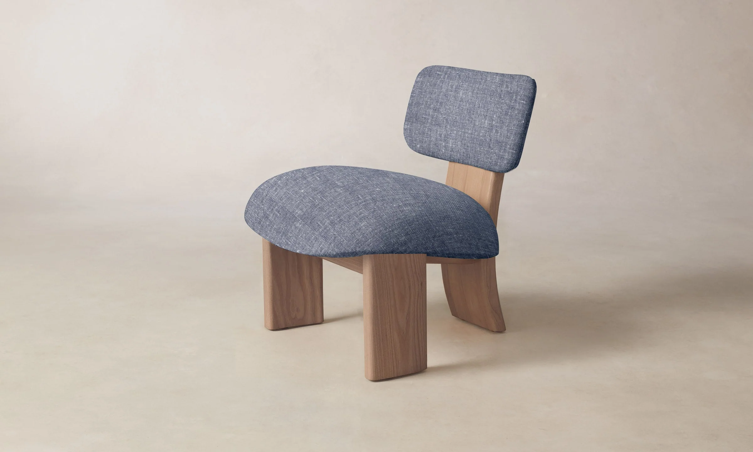 The Kenmare Chair - Heritage Belgian Linen Lake - Image 2