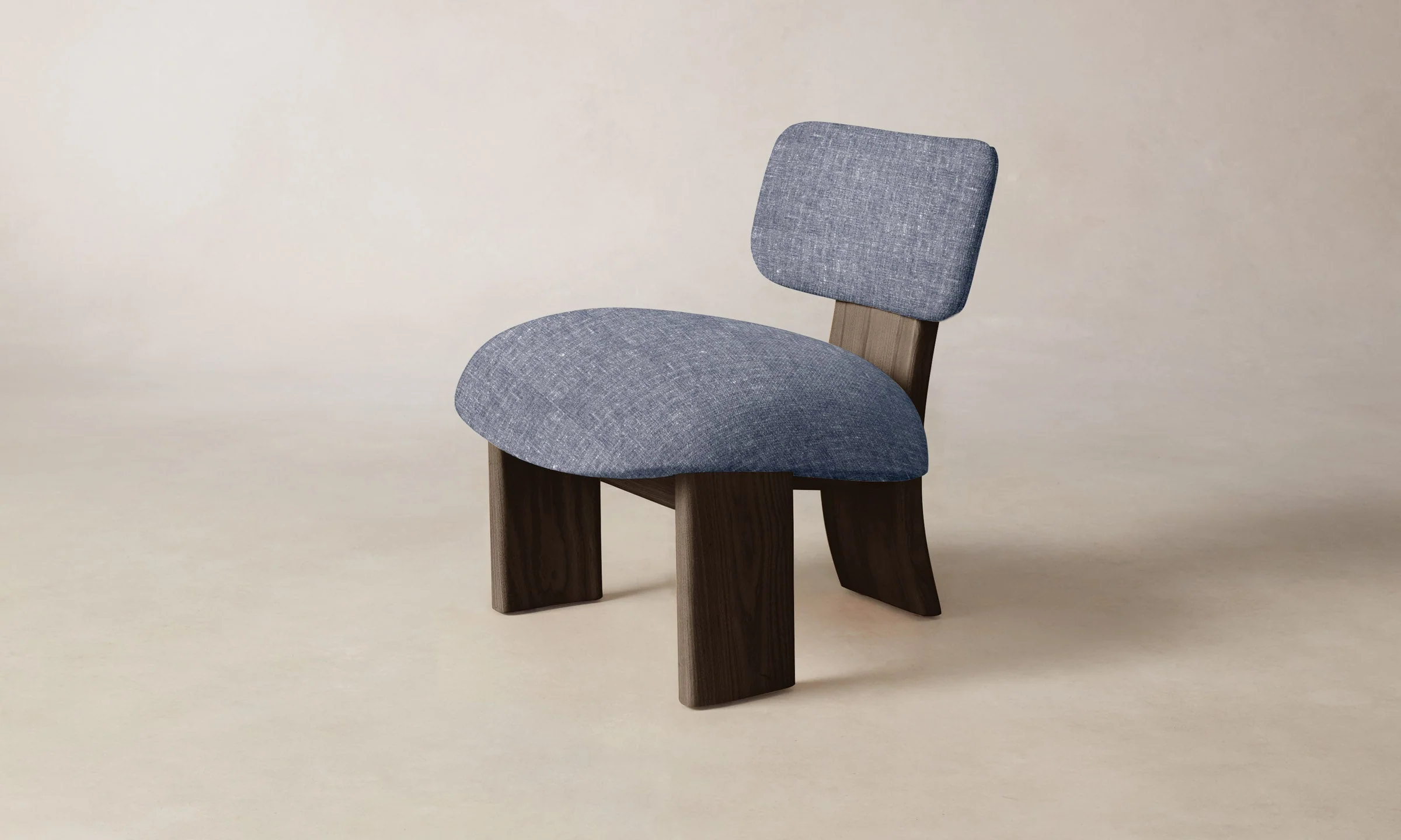 The Kenmare Chair - Heritage Belgian Linen Lake - Image 3