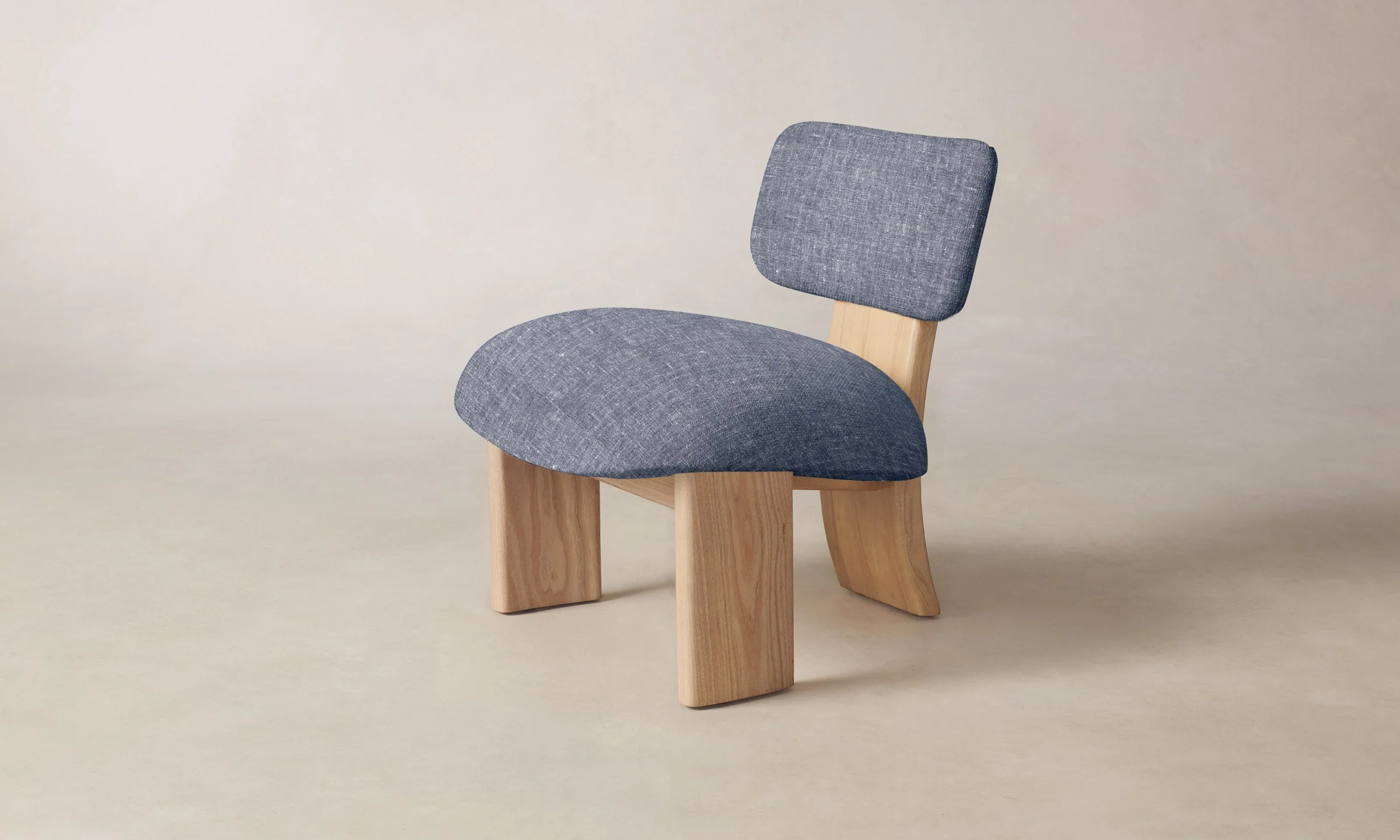 The Kenmare Chair - Heritage Belgian Linen Lake - Image 7