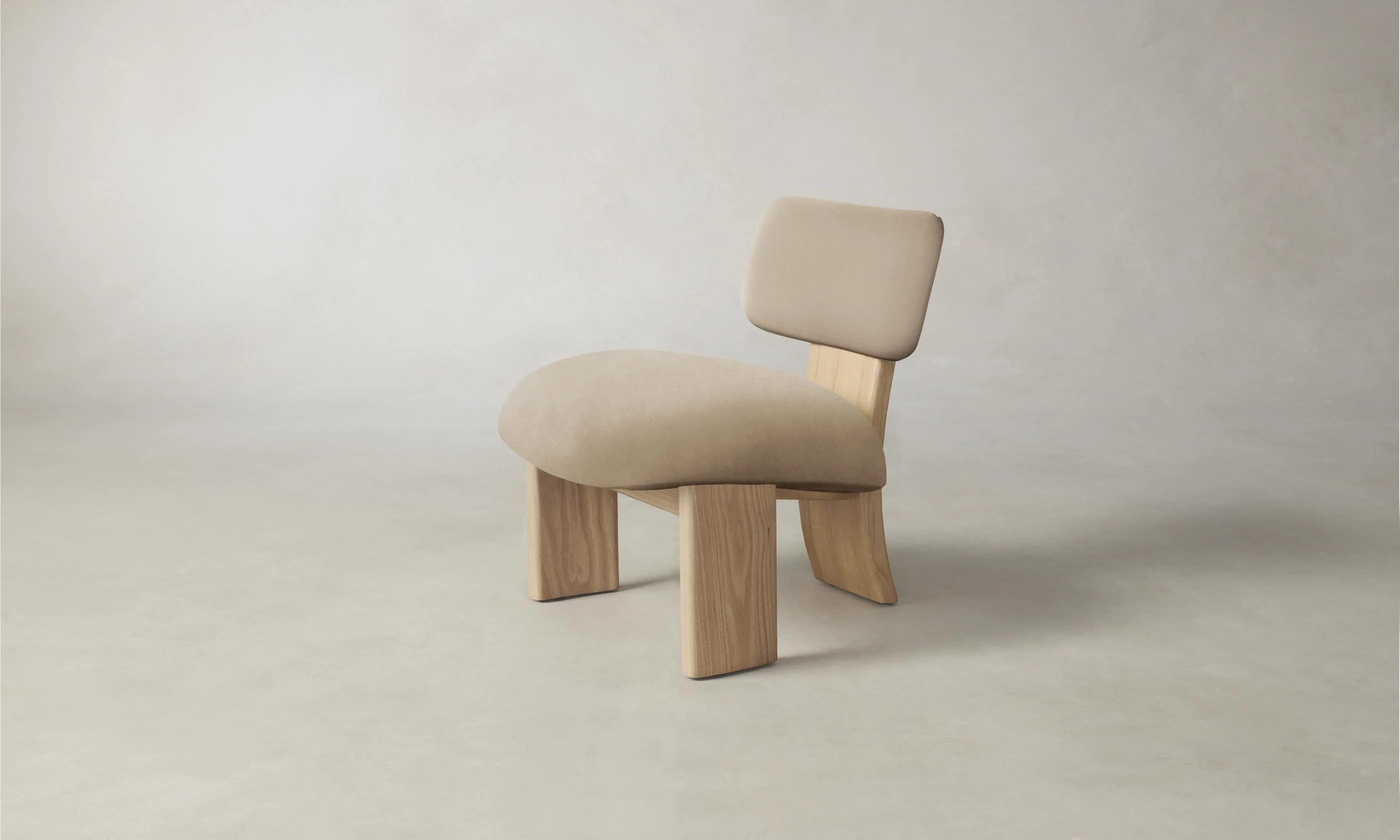 The Kenmare Chair - Performance Velvet Taupe - Image 7