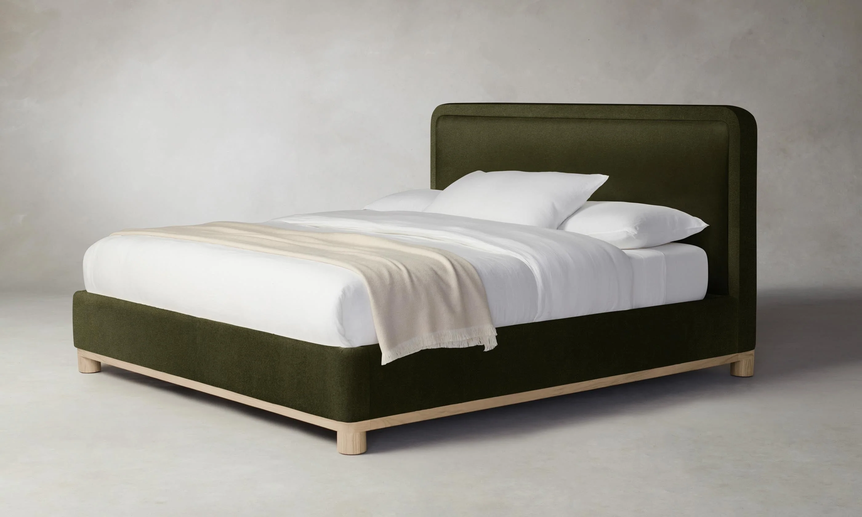 The Kent Bed - Mohair Moss - Image 3