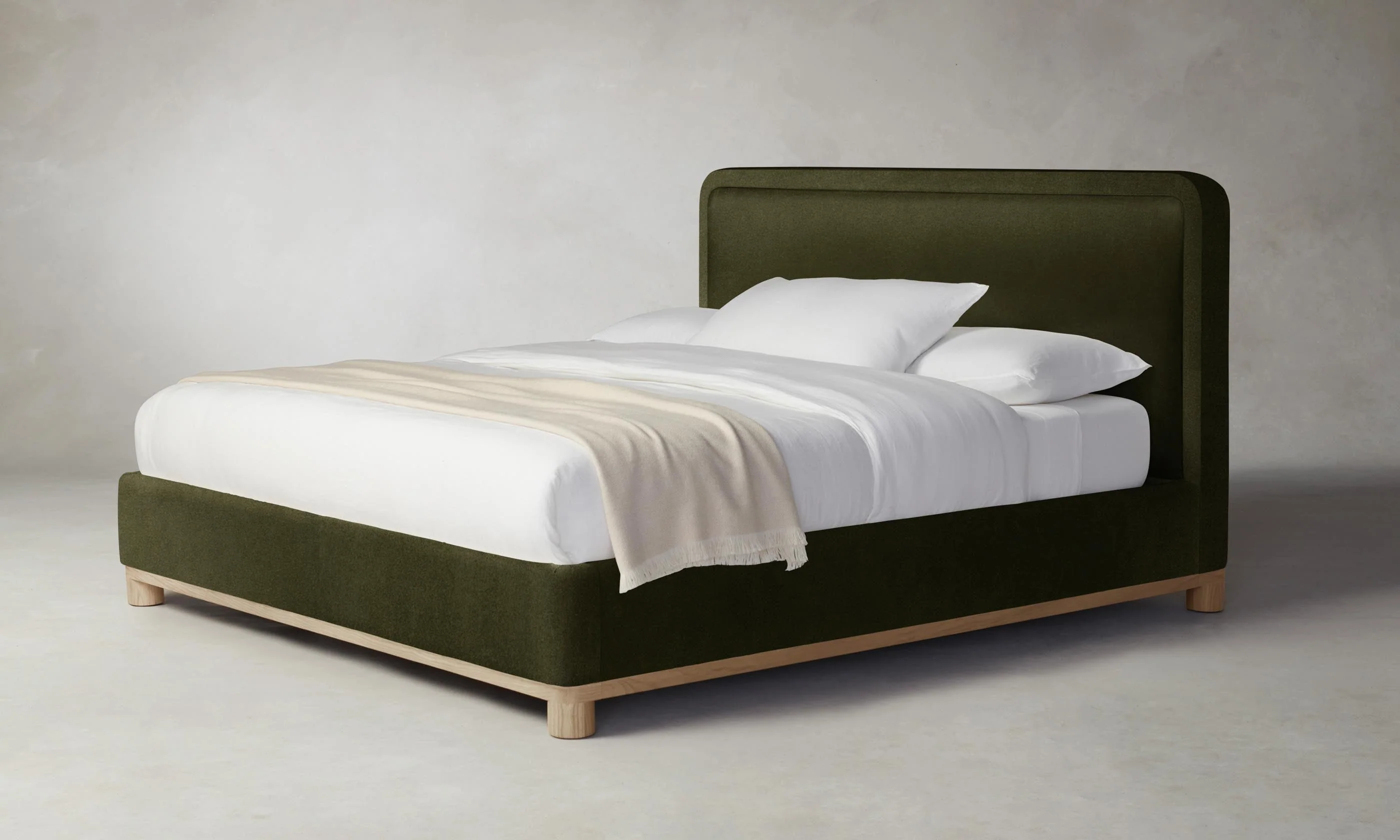 The Kent Bed - Mohair Moss - Image 4