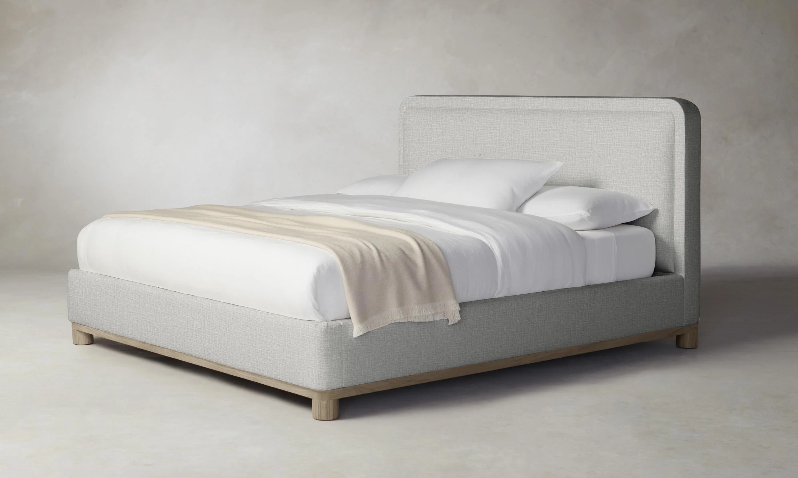 The Kent Bed - Performance Woven Chenille Steel - Image 5