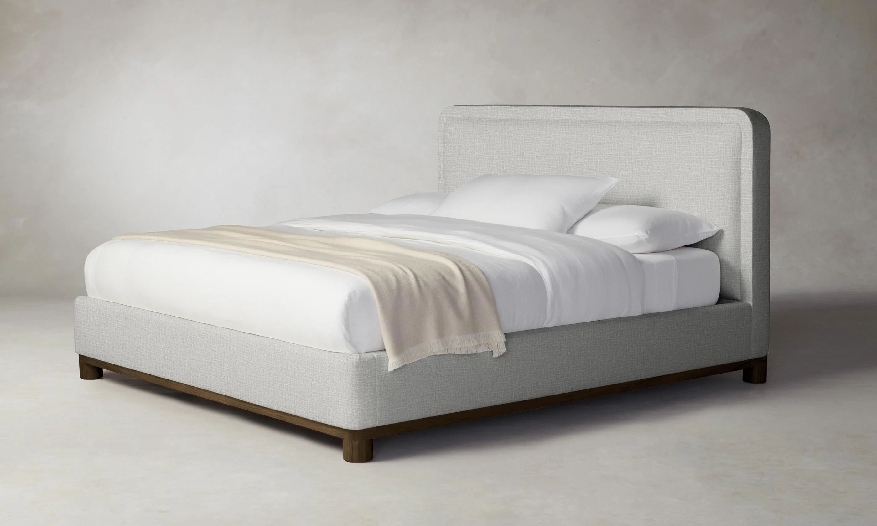 The Kent Bed - Performance Woven Chenille Steel - Image 6